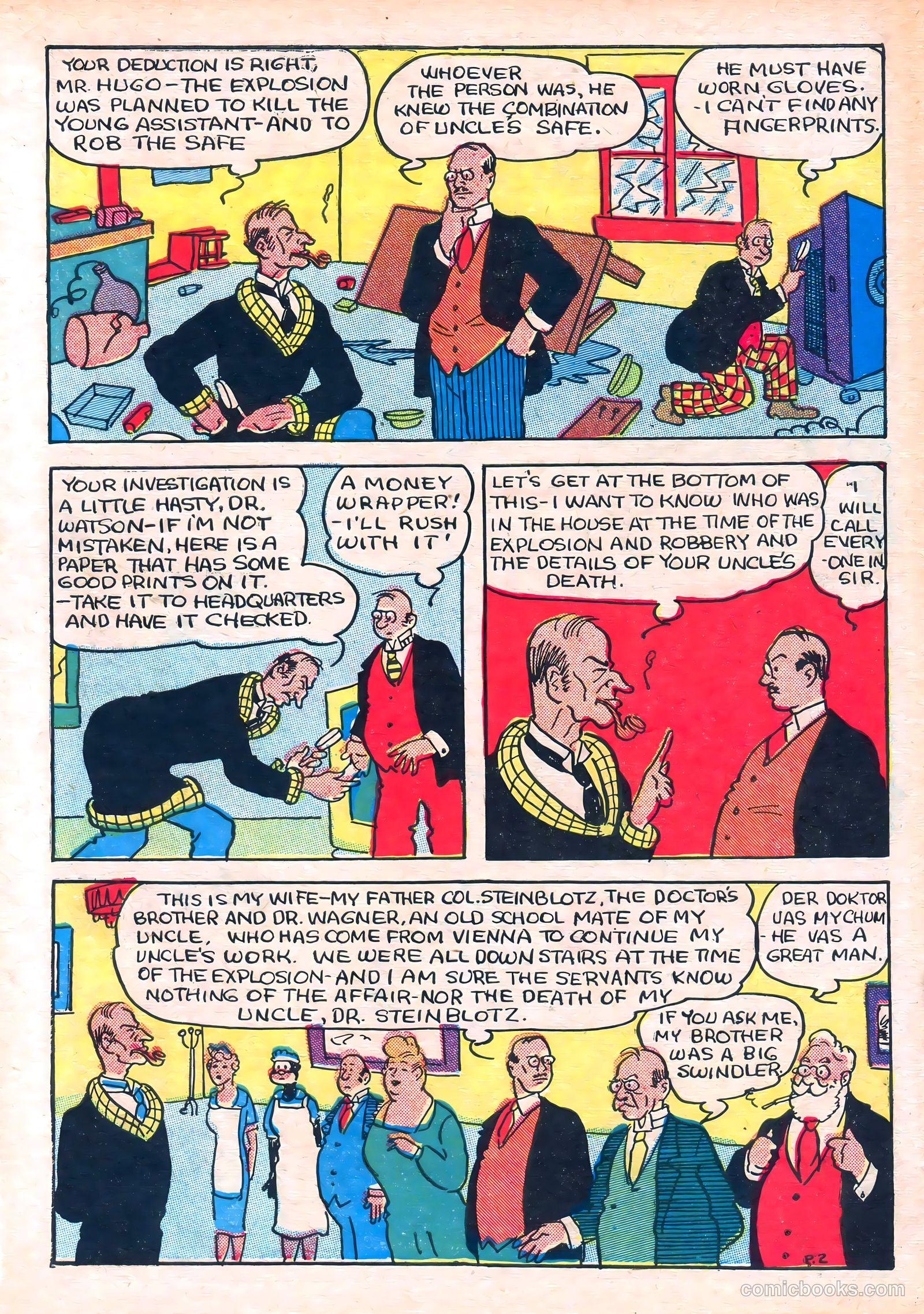 Keen Detective Funnies #3 (1939) — page 42 of 52