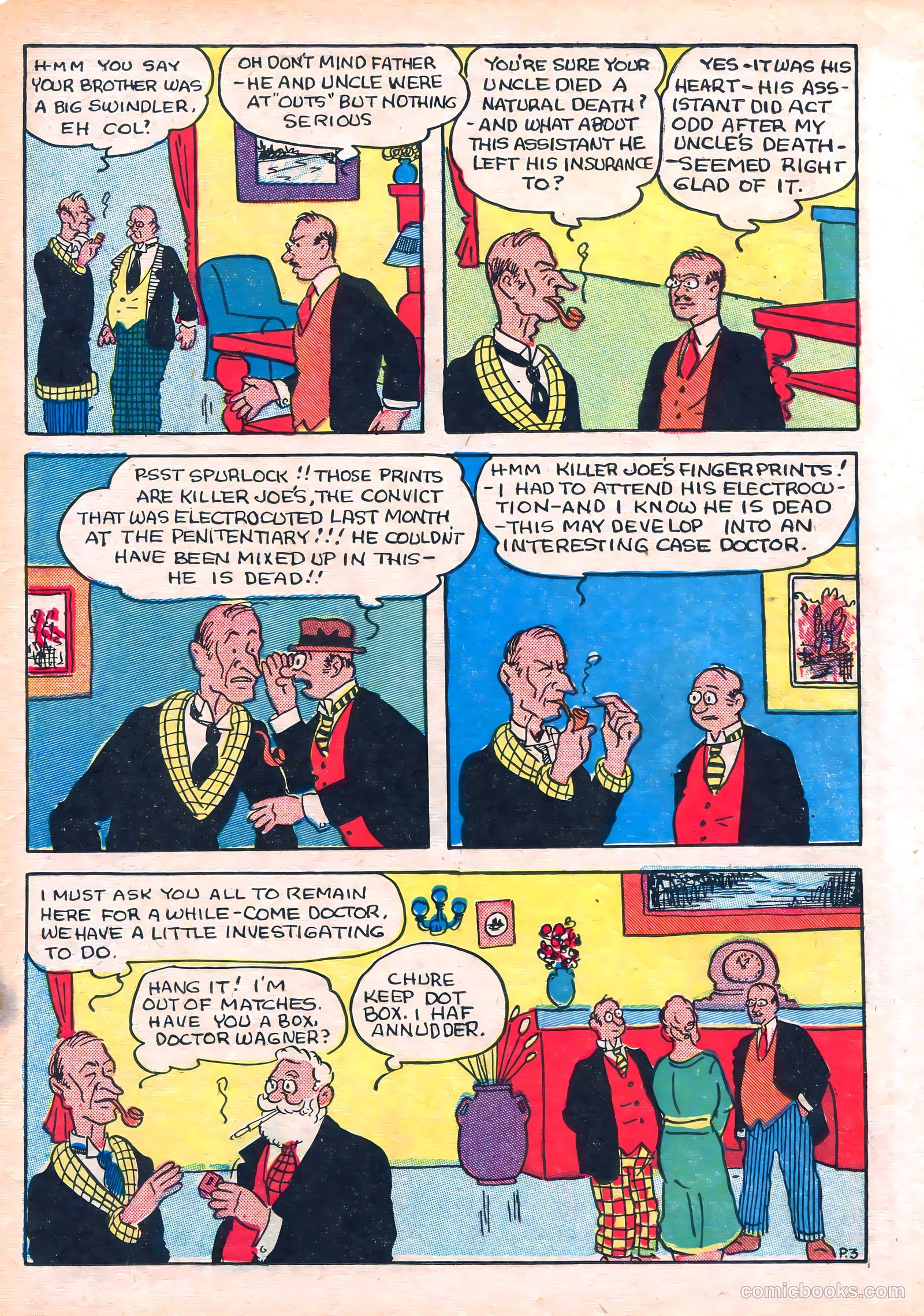 Keen Detective Funnies #3 (1939) — page 43 of 52