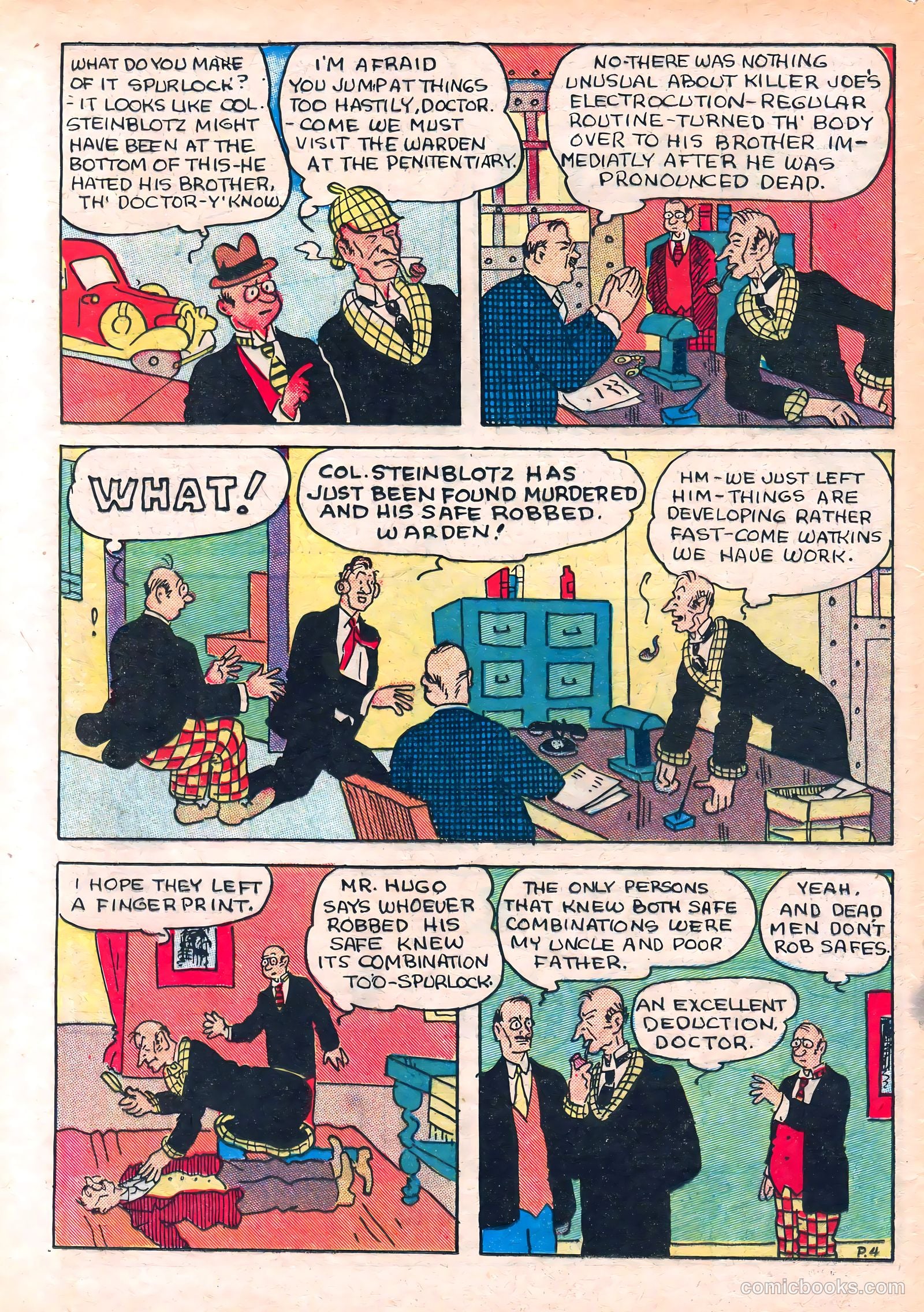 Keen Detective Funnies #3 (1939) — page 44 of 52
