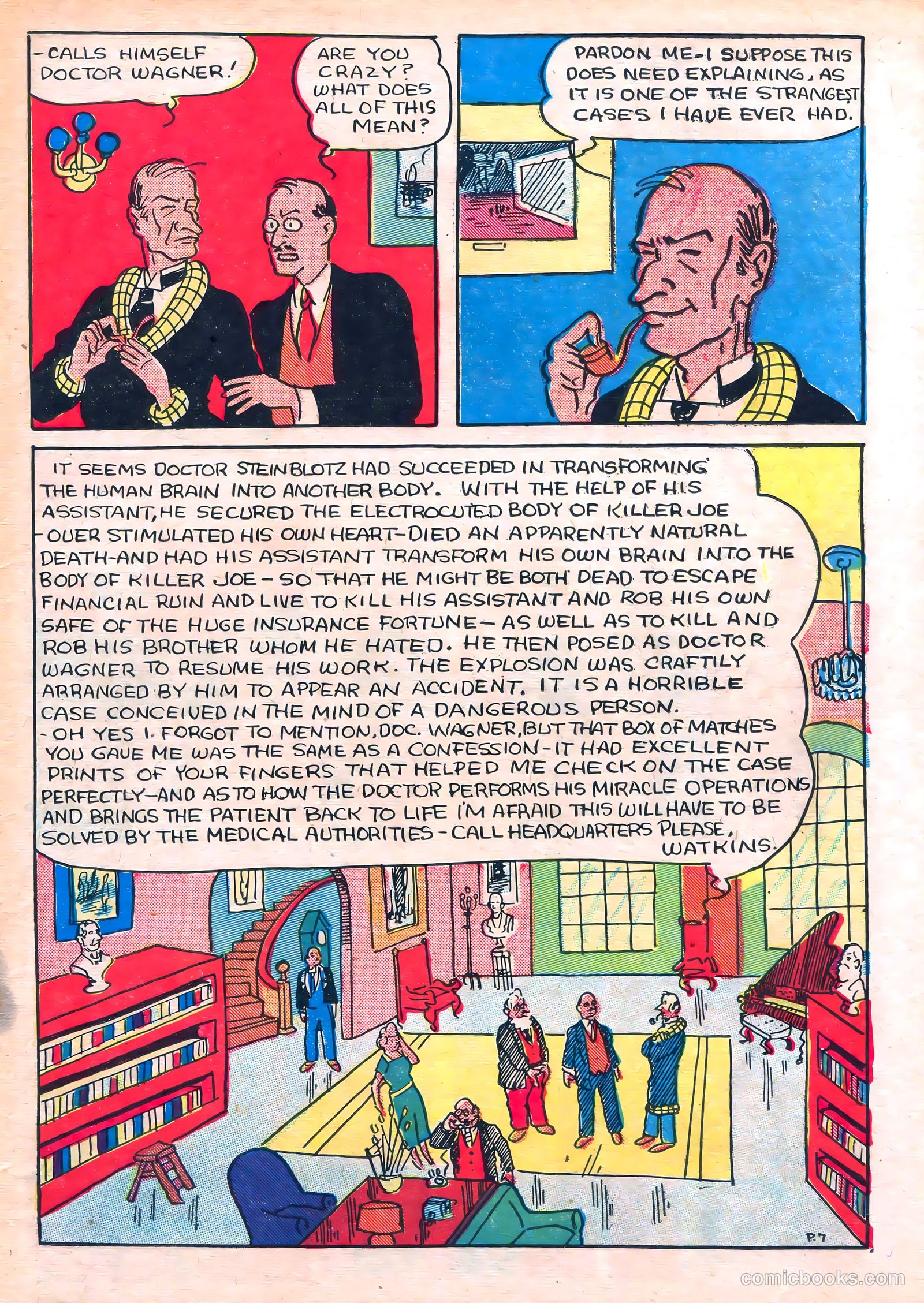 Keen Detective Funnies #3 (1939) — page 47 of 52