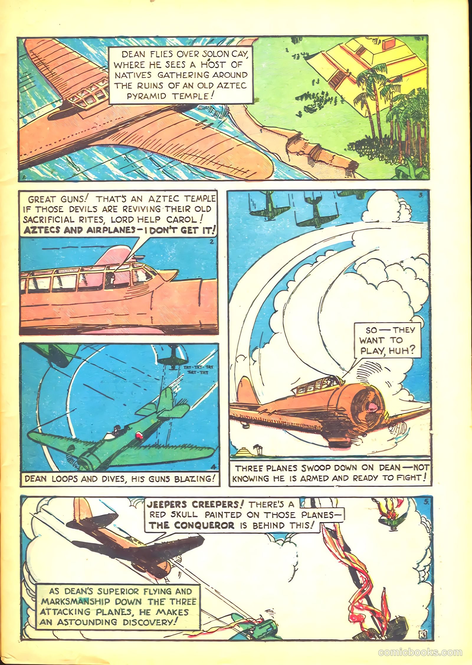 Keen Detective Funnies #6 (1939) — page 5 of 68