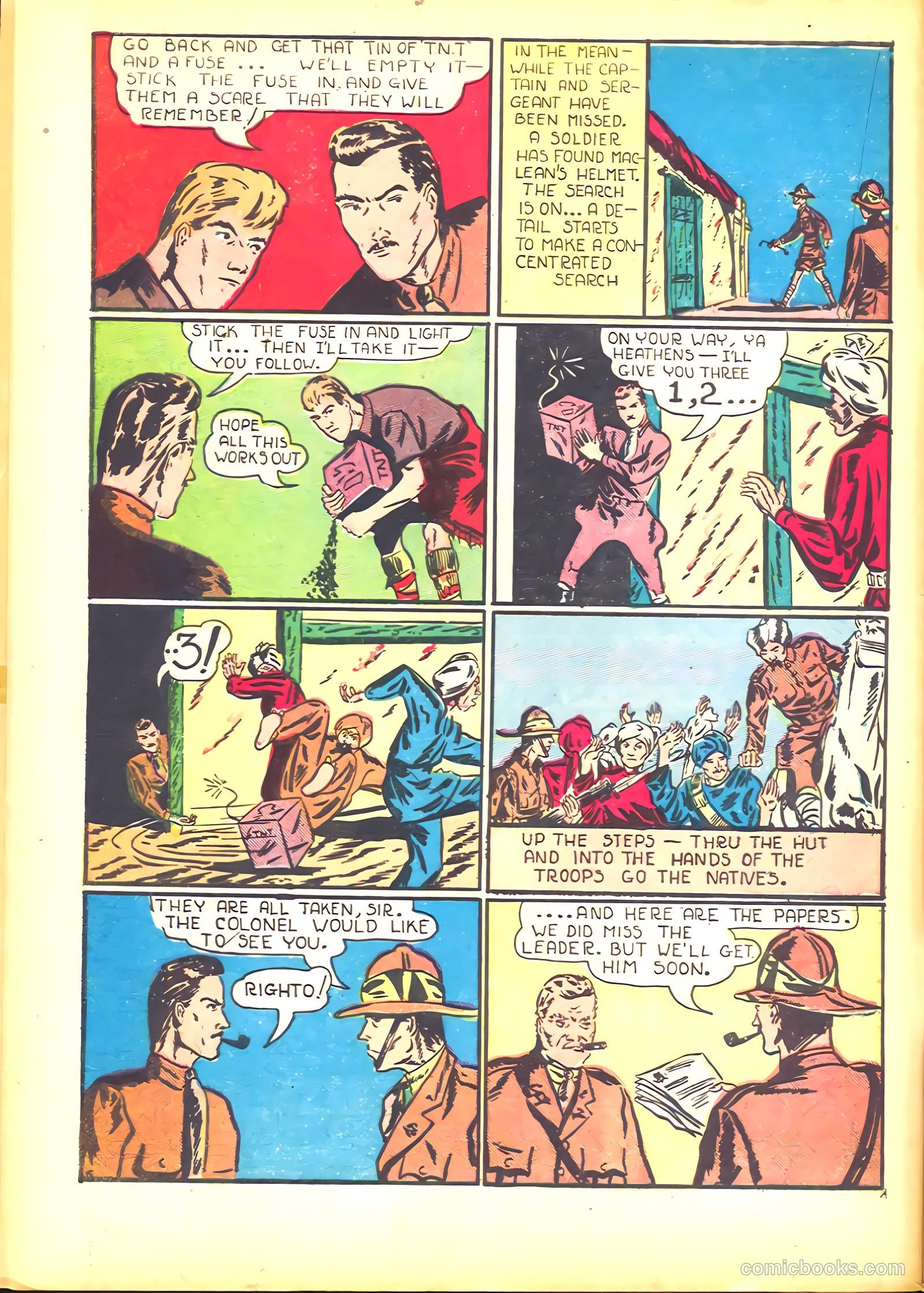 Keen Detective Funnies #6 (1939) — page 16 of 68
