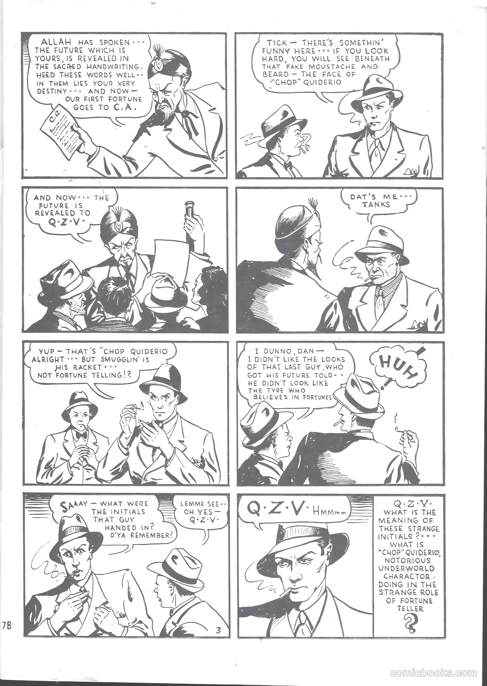 Keen Detective Funnies #6 (1939) — page 19 of 68