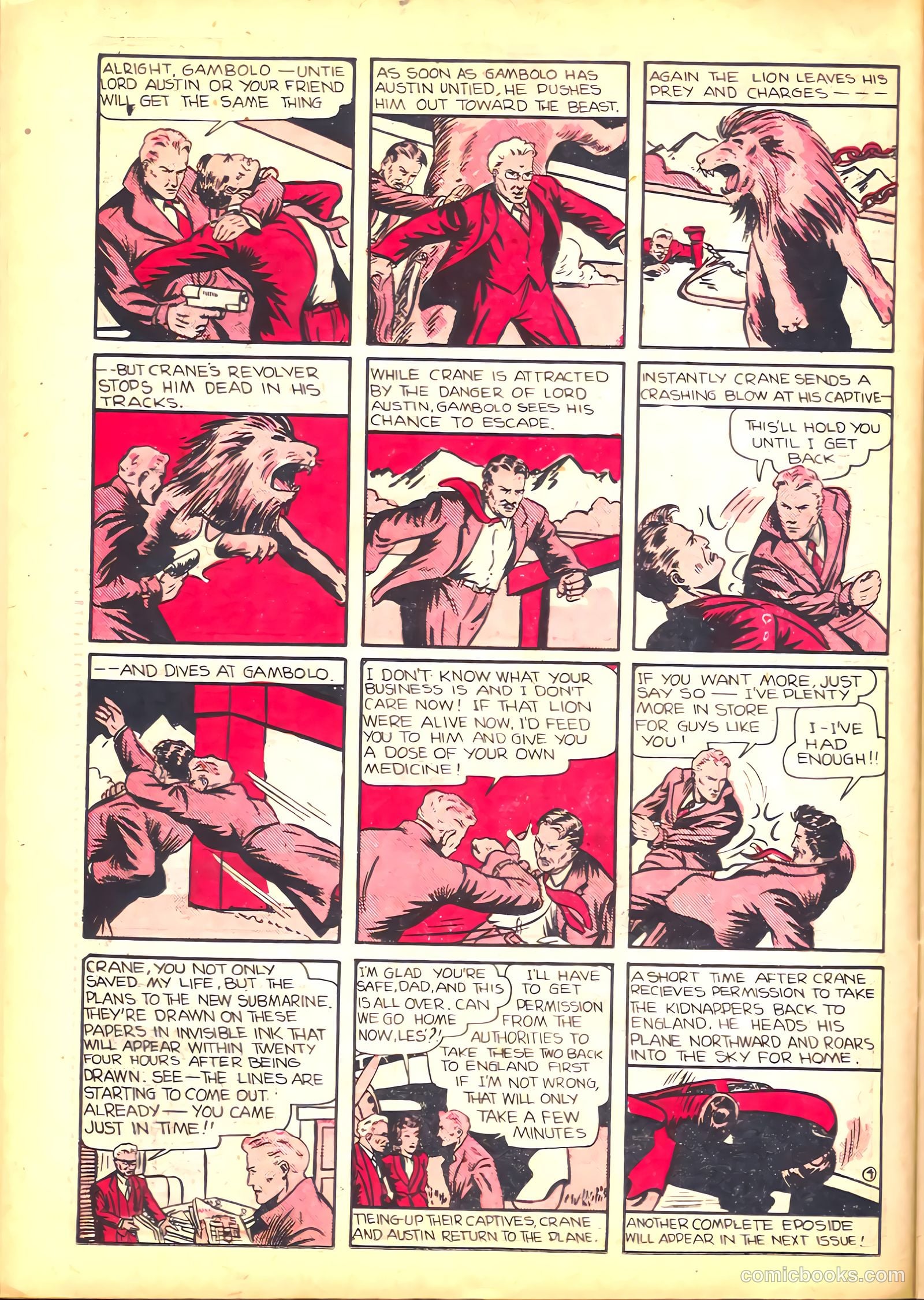 Keen Detective Funnies #6 (1939) — page 26 of 68
