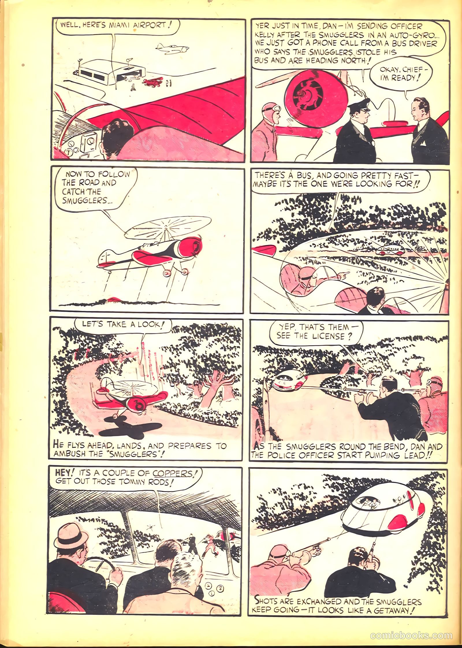 Keen Detective Funnies #6 (1939) — page 30 of 68