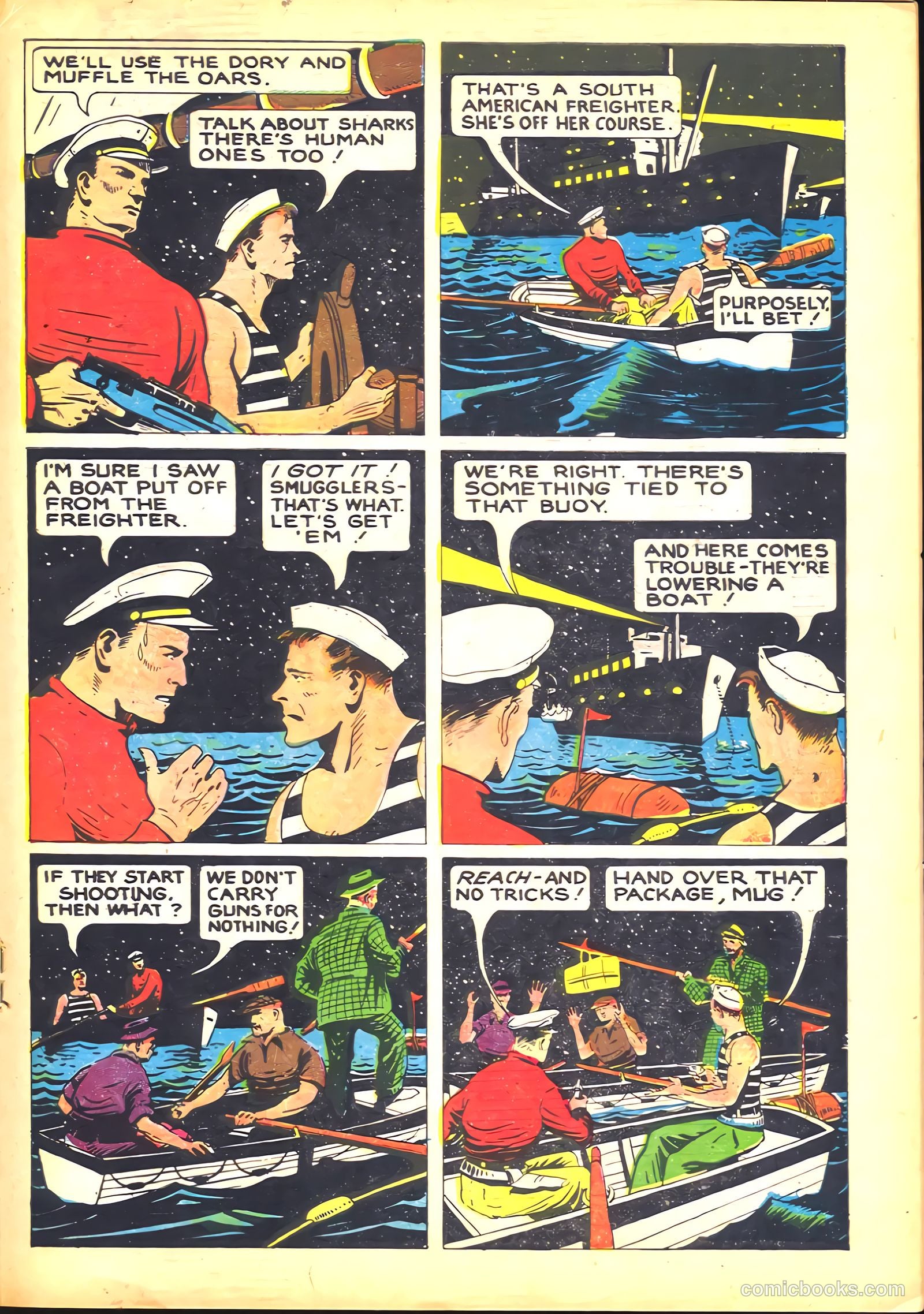 Keen Detective Funnies #6 (1939) — page 35 of 68