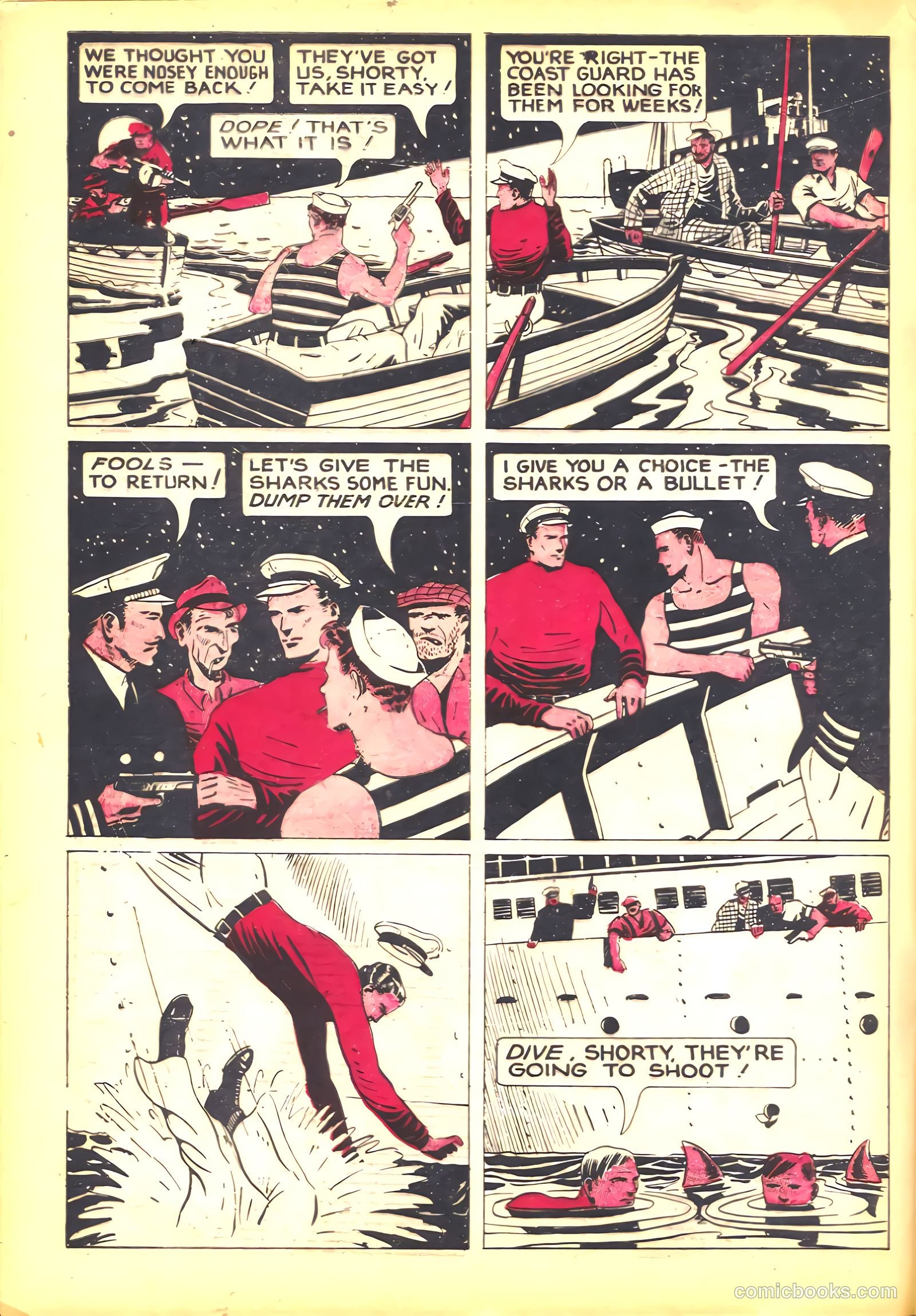 Keen Detective Funnies #6 (1939) — page 36 of 68
