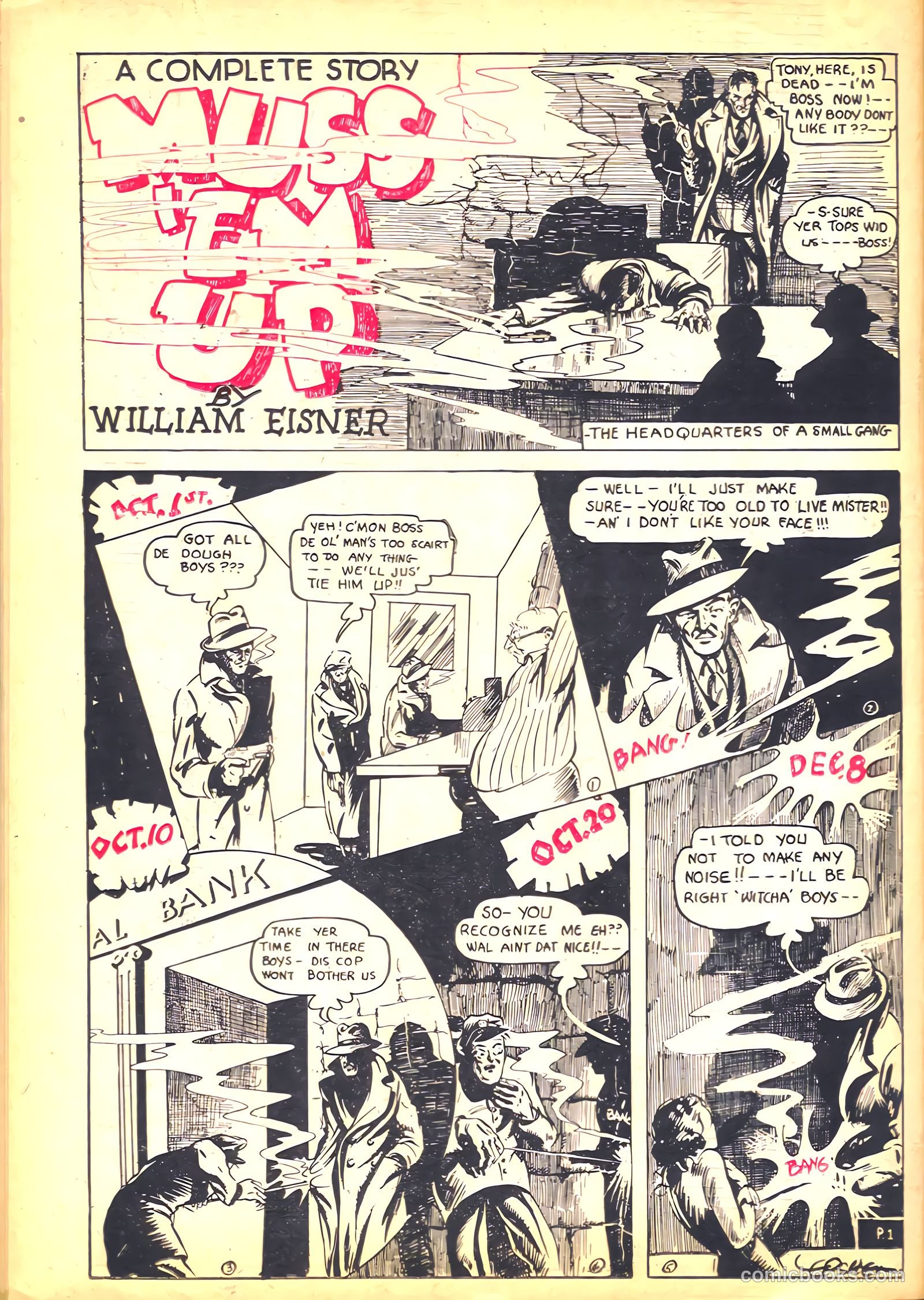 Keen Detective Funnies #6 (1939) — page 50 of 68