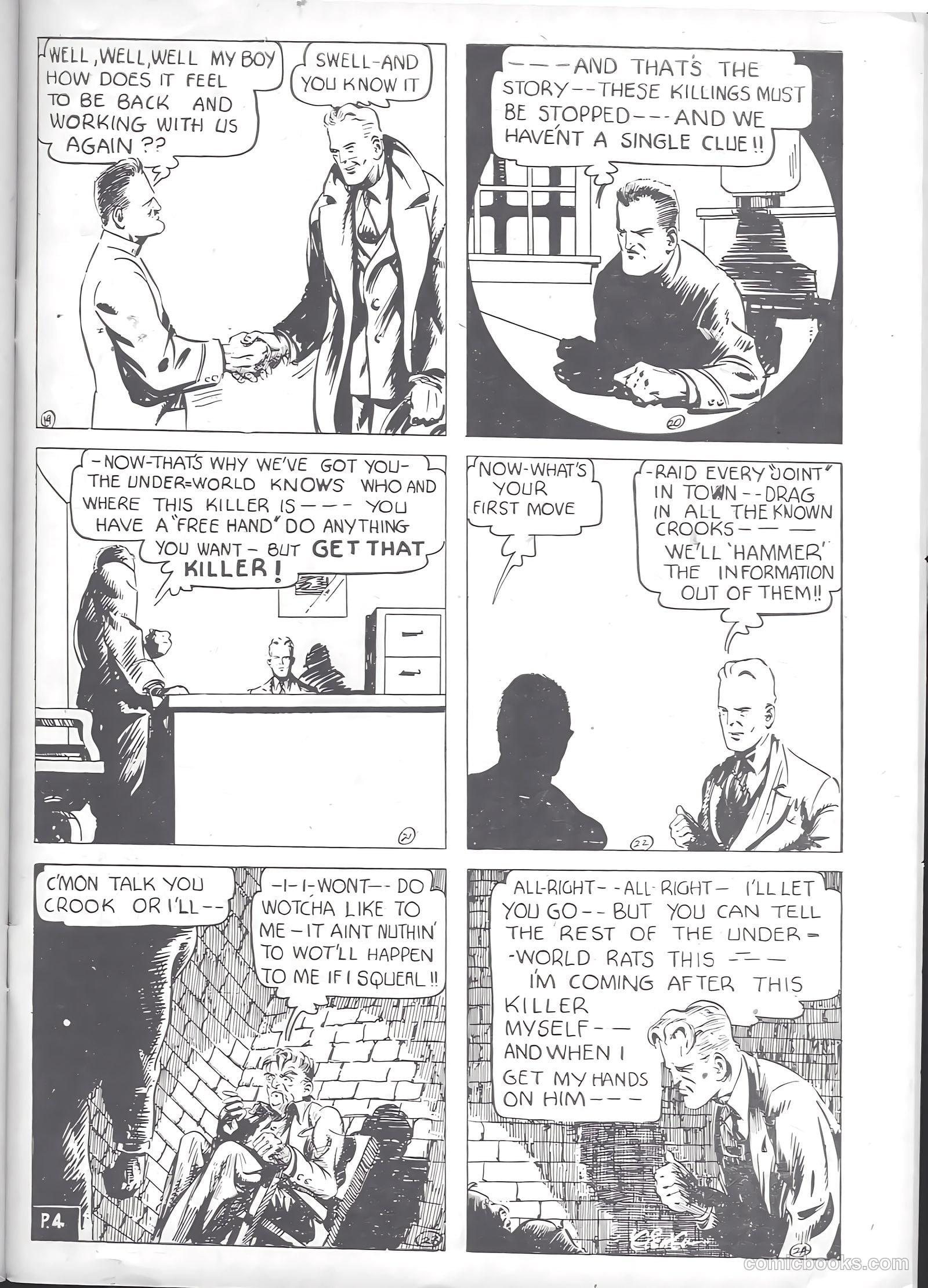 Keen Detective Funnies #6 (1939) — page 53 of 68
