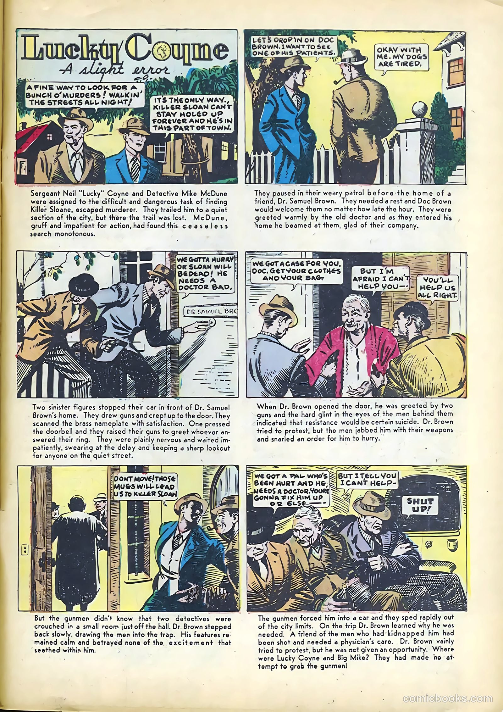 Keen Detective Funnies #6 (1939) — page 57 of 68