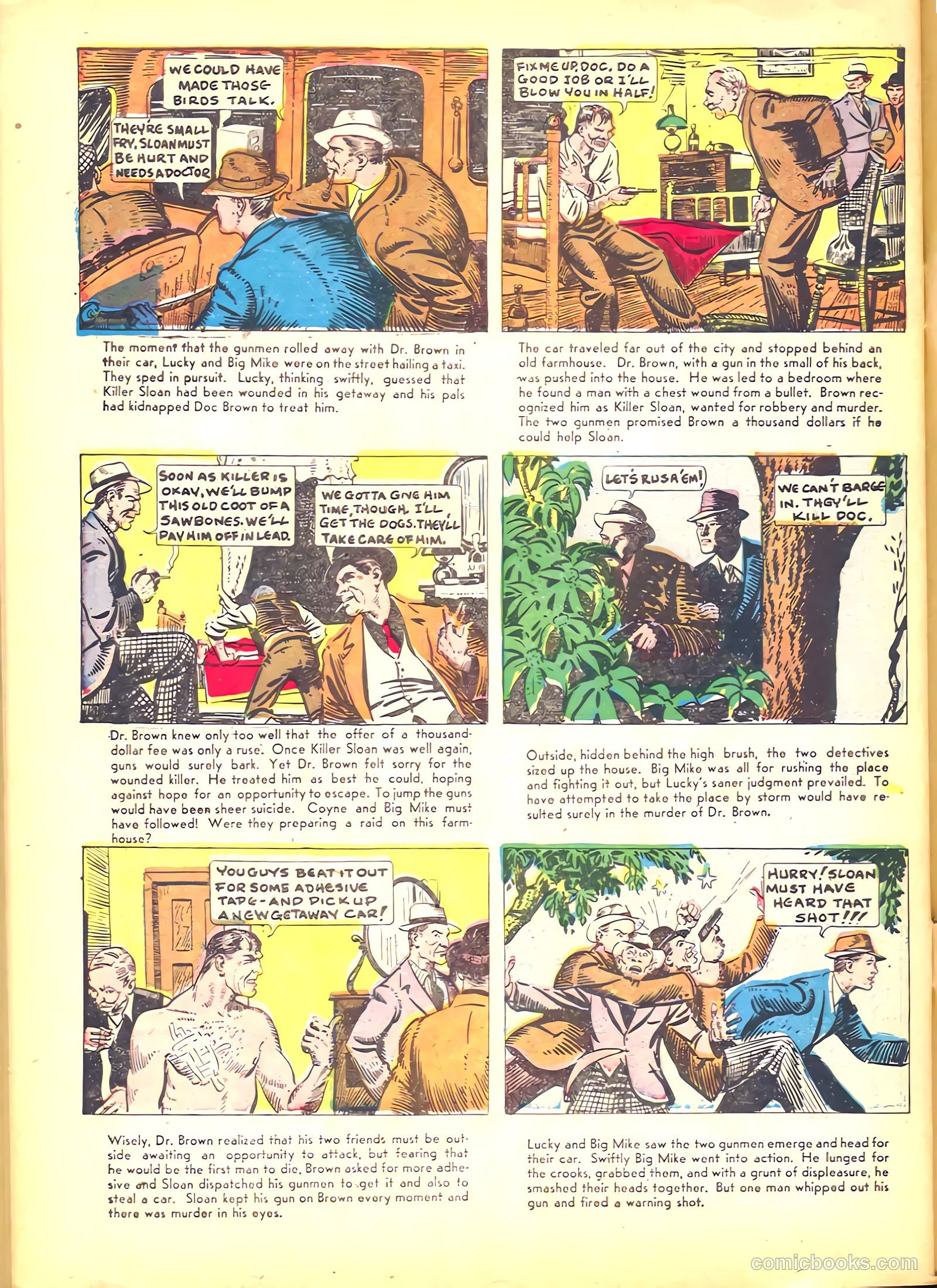 Keen Detective Funnies #6 (1939) — page 58 of 68