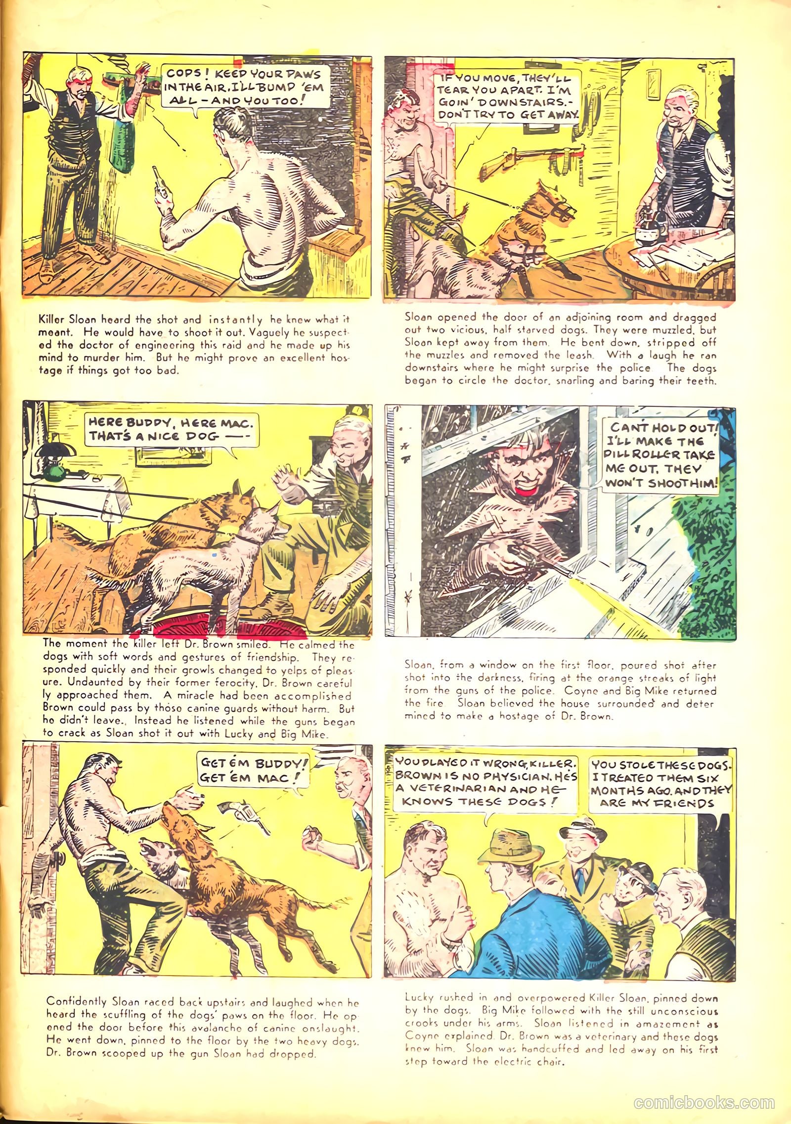 Keen Detective Funnies #6 (1939) — page 59 of 68