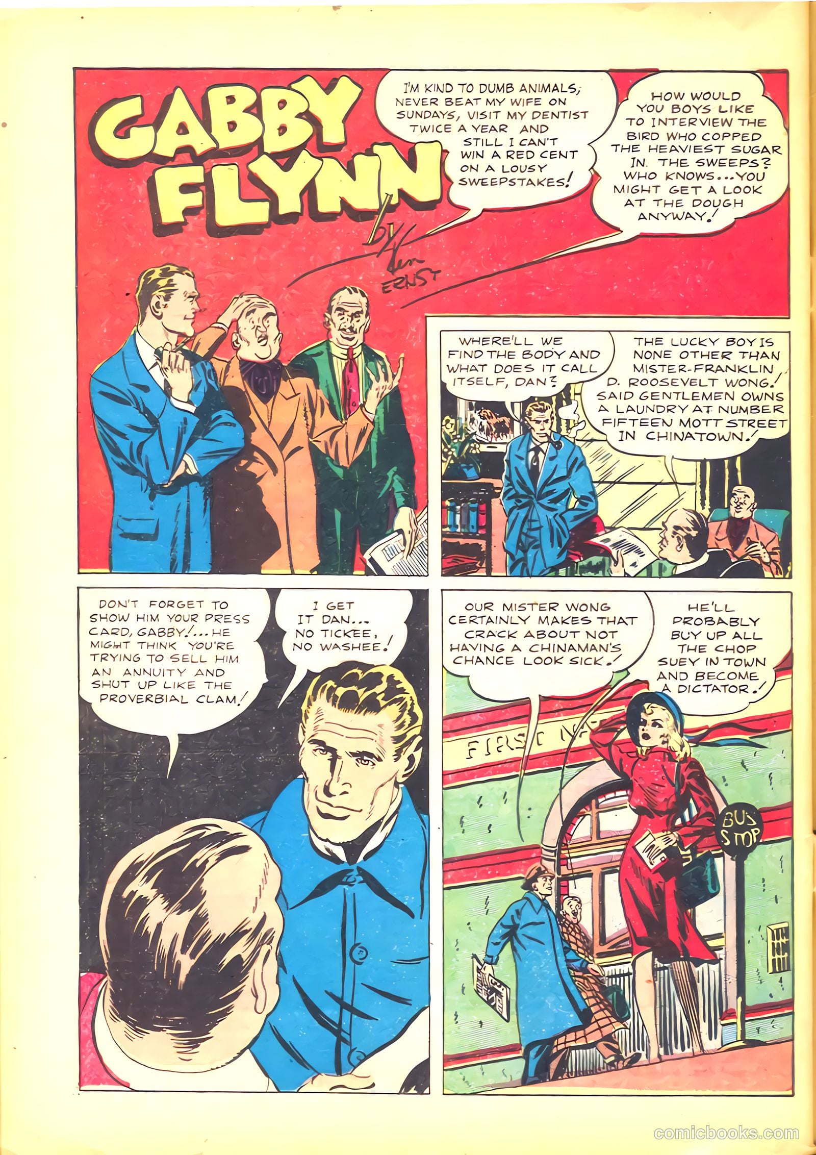 Keen Detective Funnies #6 (1939) — page 60 of 68