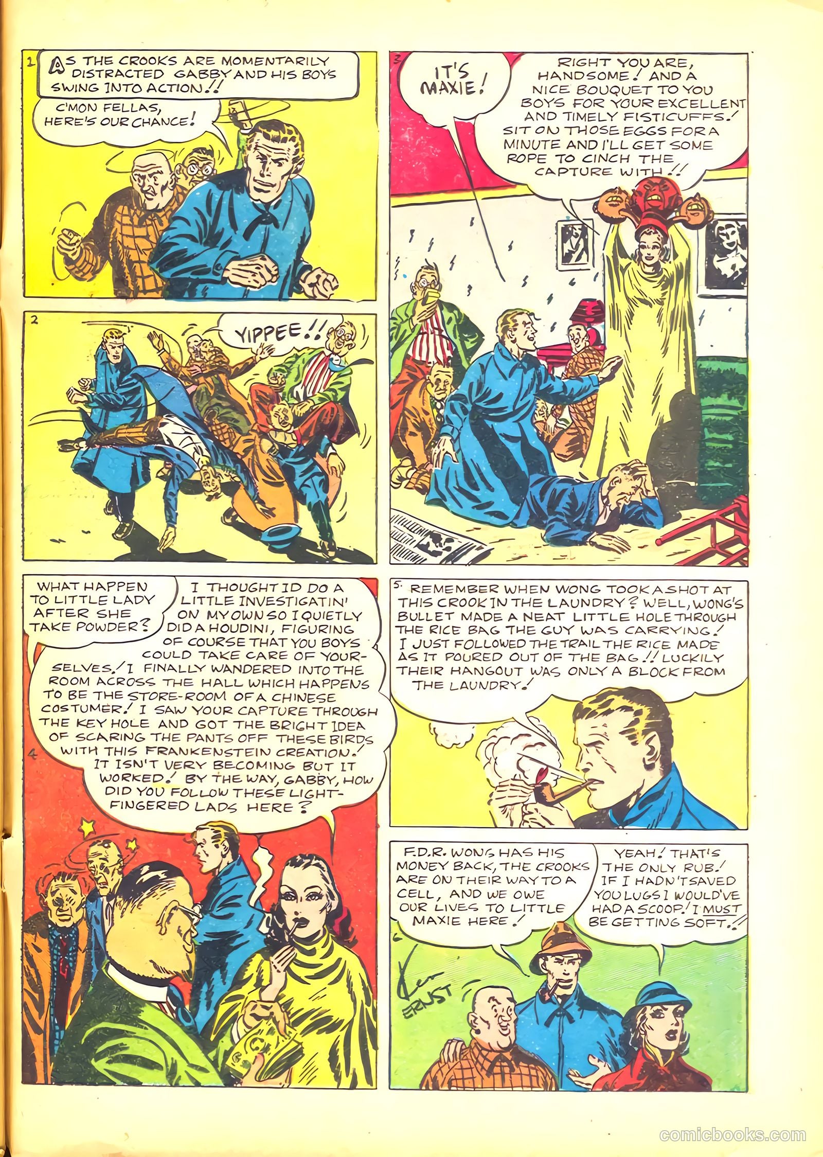 Keen Detective Funnies #6 (1939) — page 65 of 68