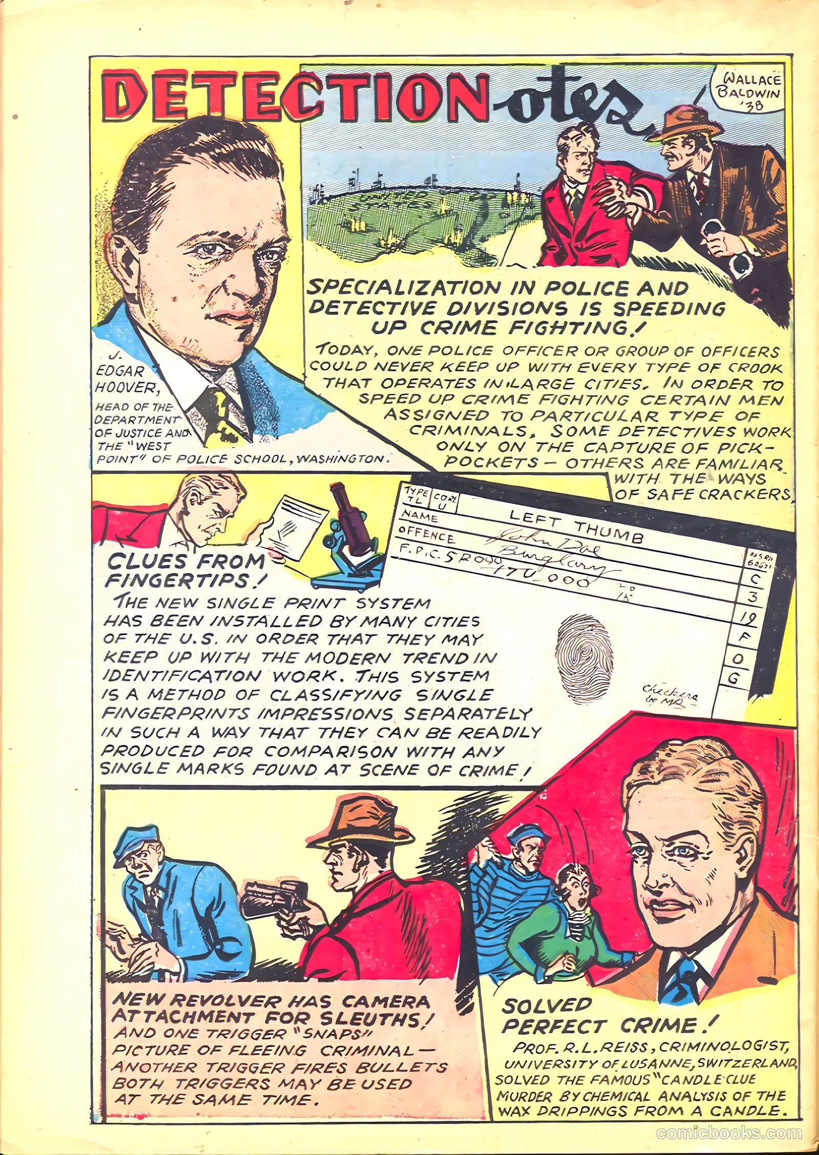 Keen Detective Funnies #6 (1939) — page 66 of 68