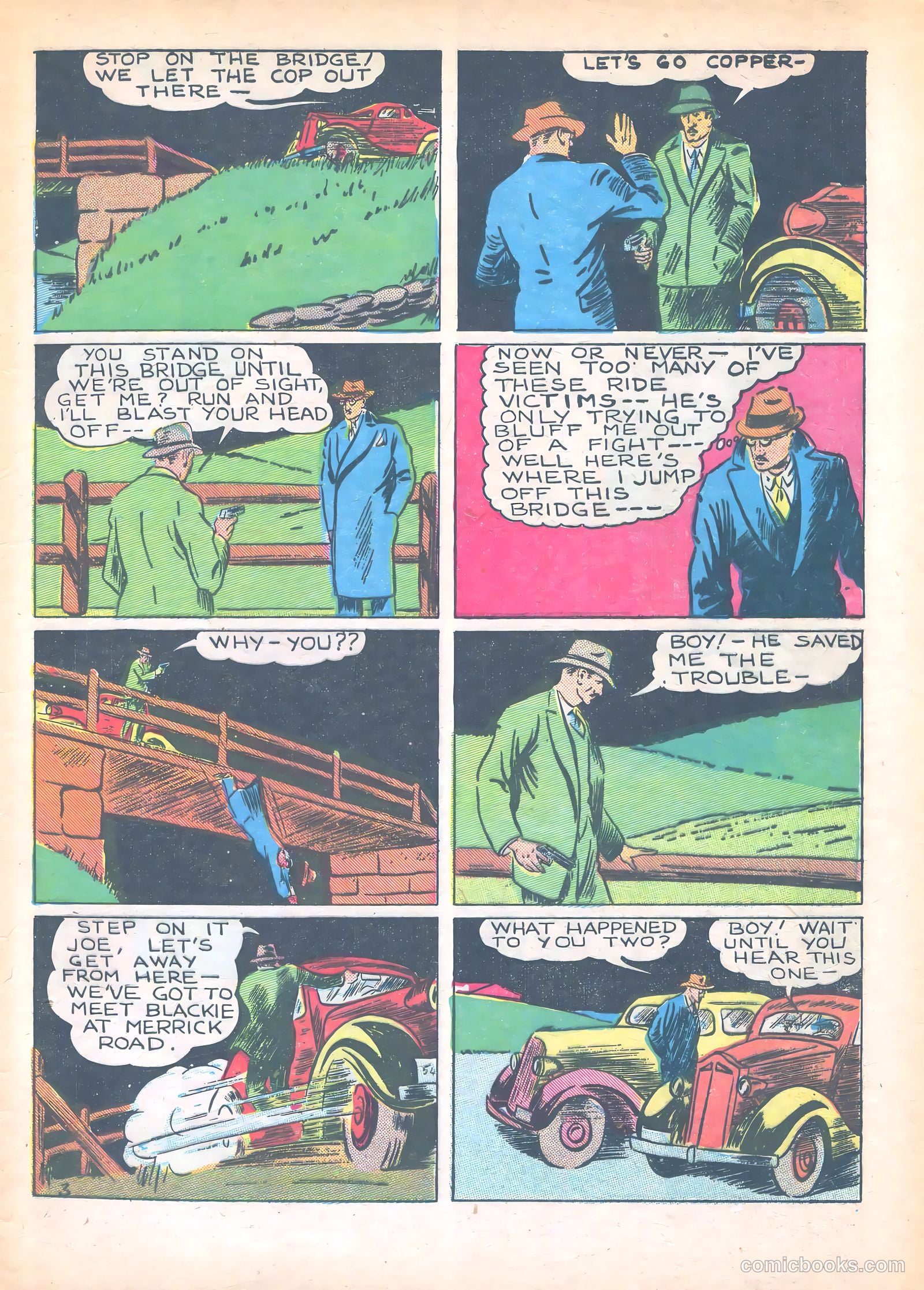 Keen Detective Funnies #8 (1939) — page 5 of 68
