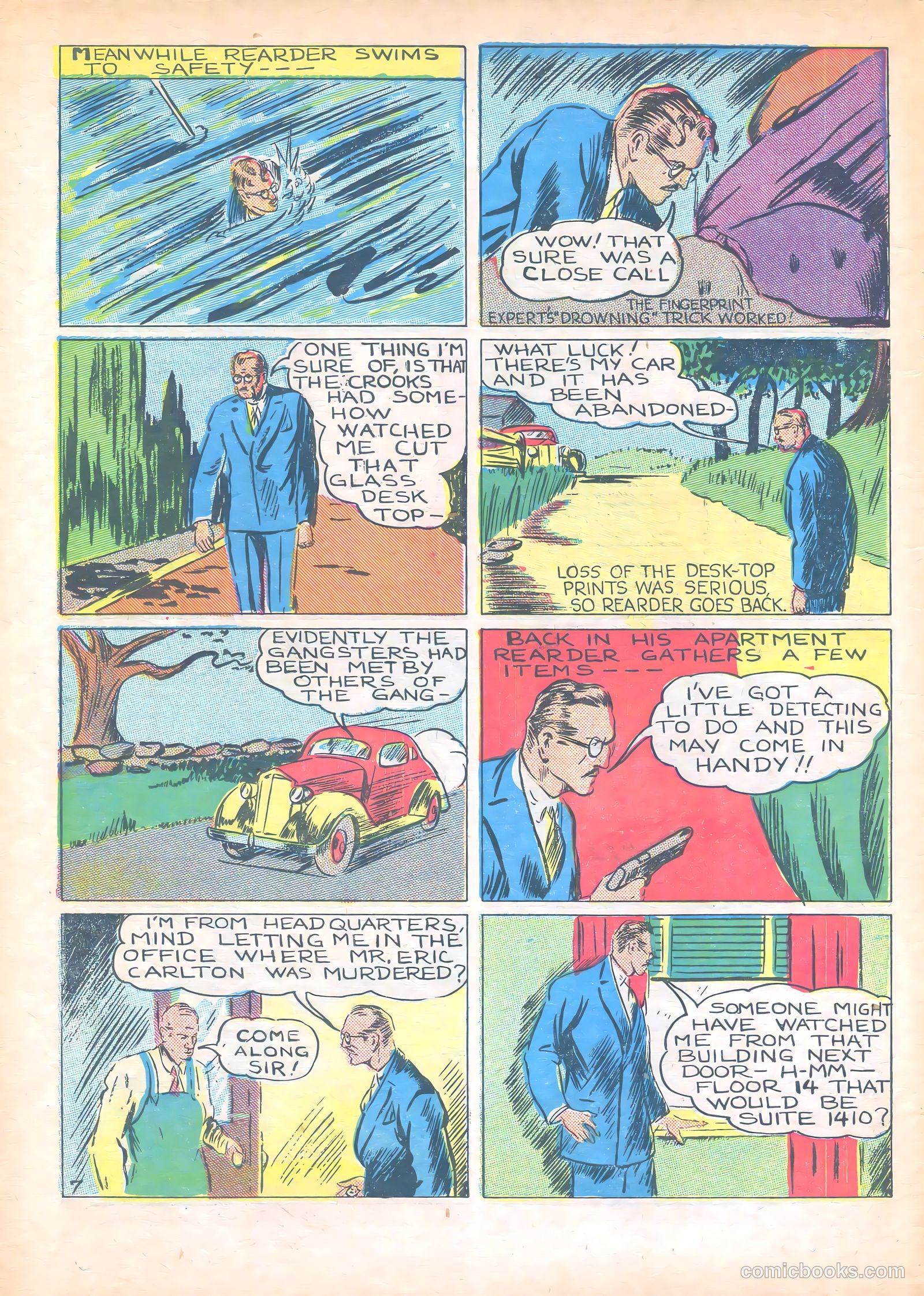Keen Detective Funnies #8 (1939) — page 6 of 68