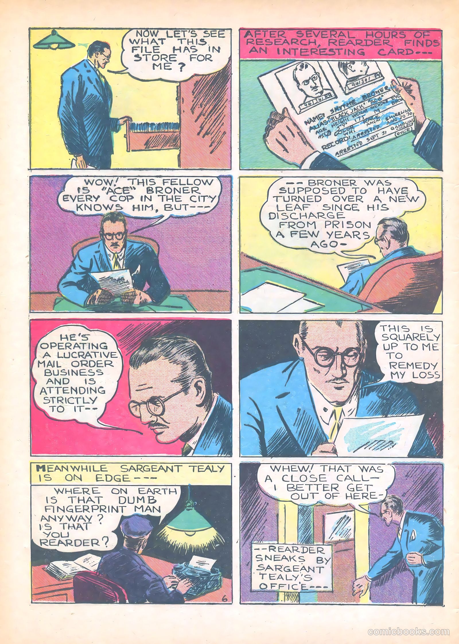 Keen Detective Funnies #8 (1939) — page 8 of 68