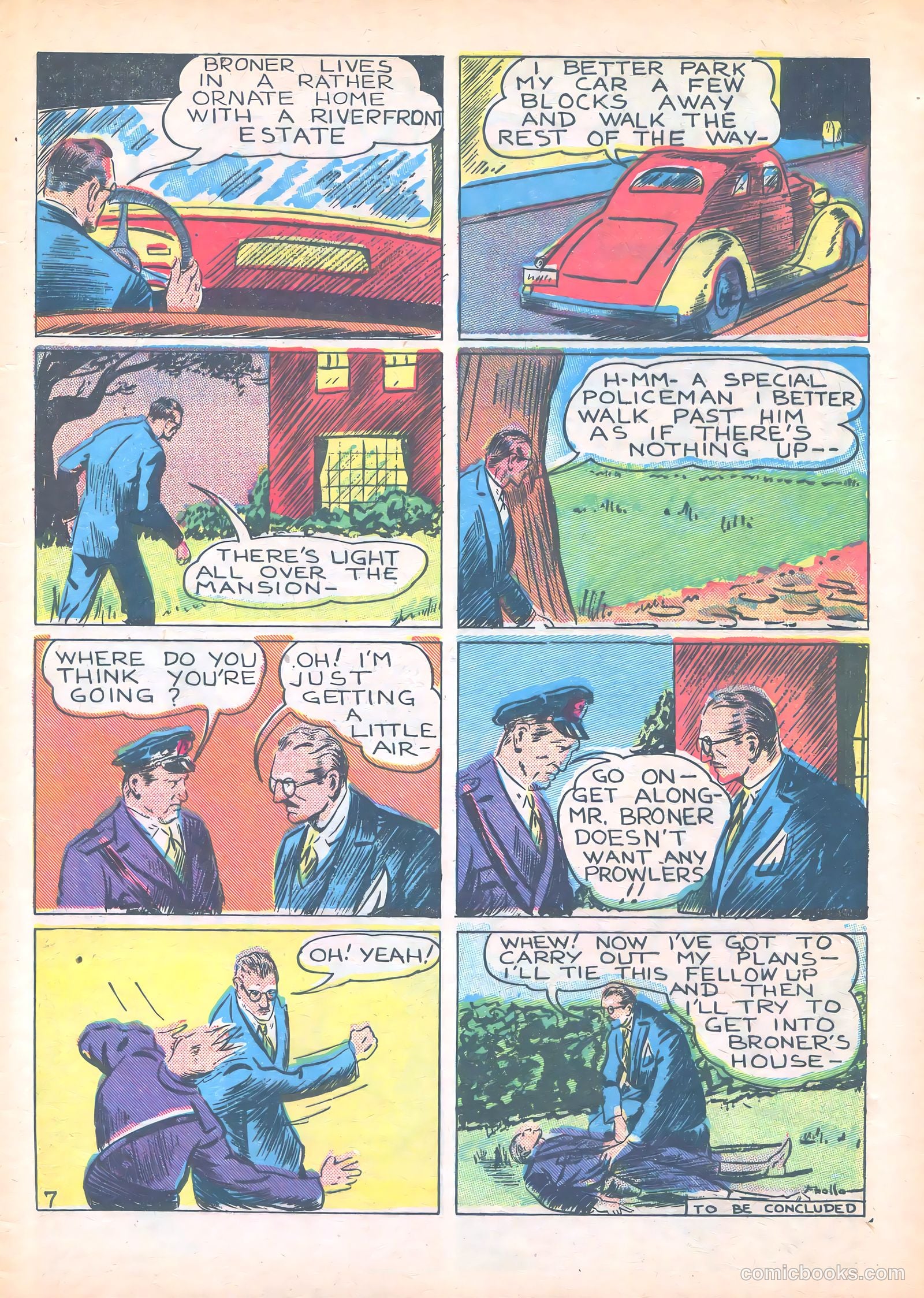 Keen Detective Funnies #8 (1939) — page 9 of 68
