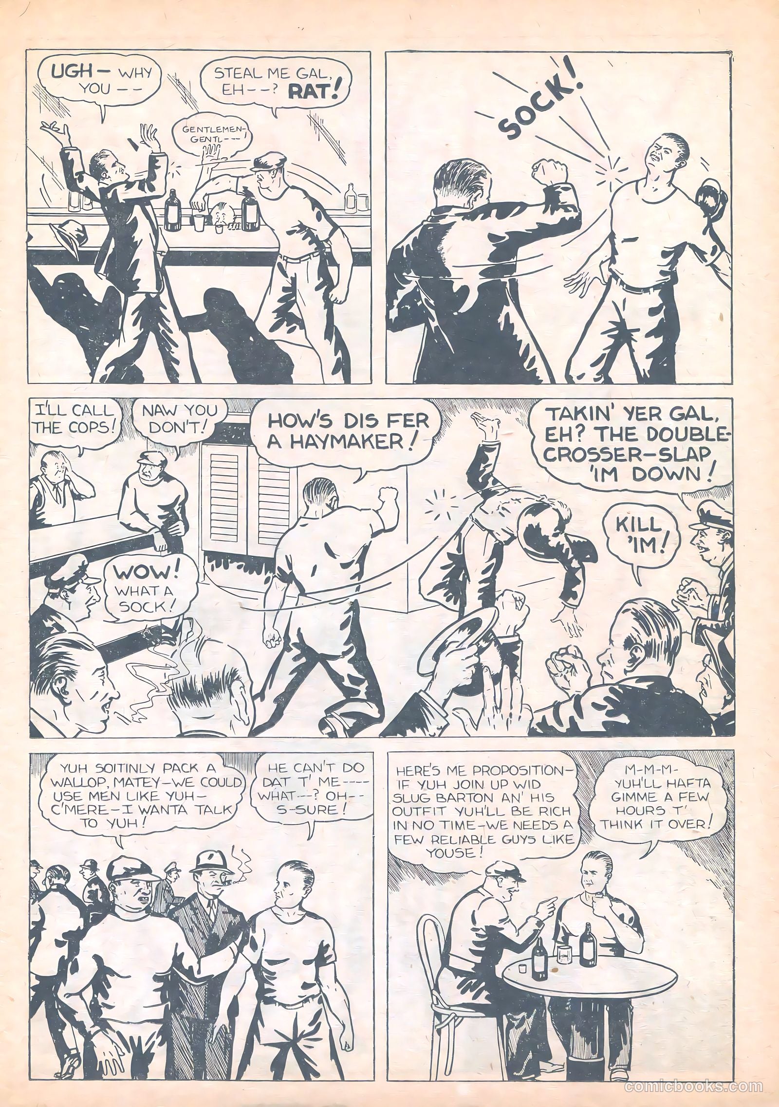 Keen Detective Funnies #8 (1939) — page 21 of 68