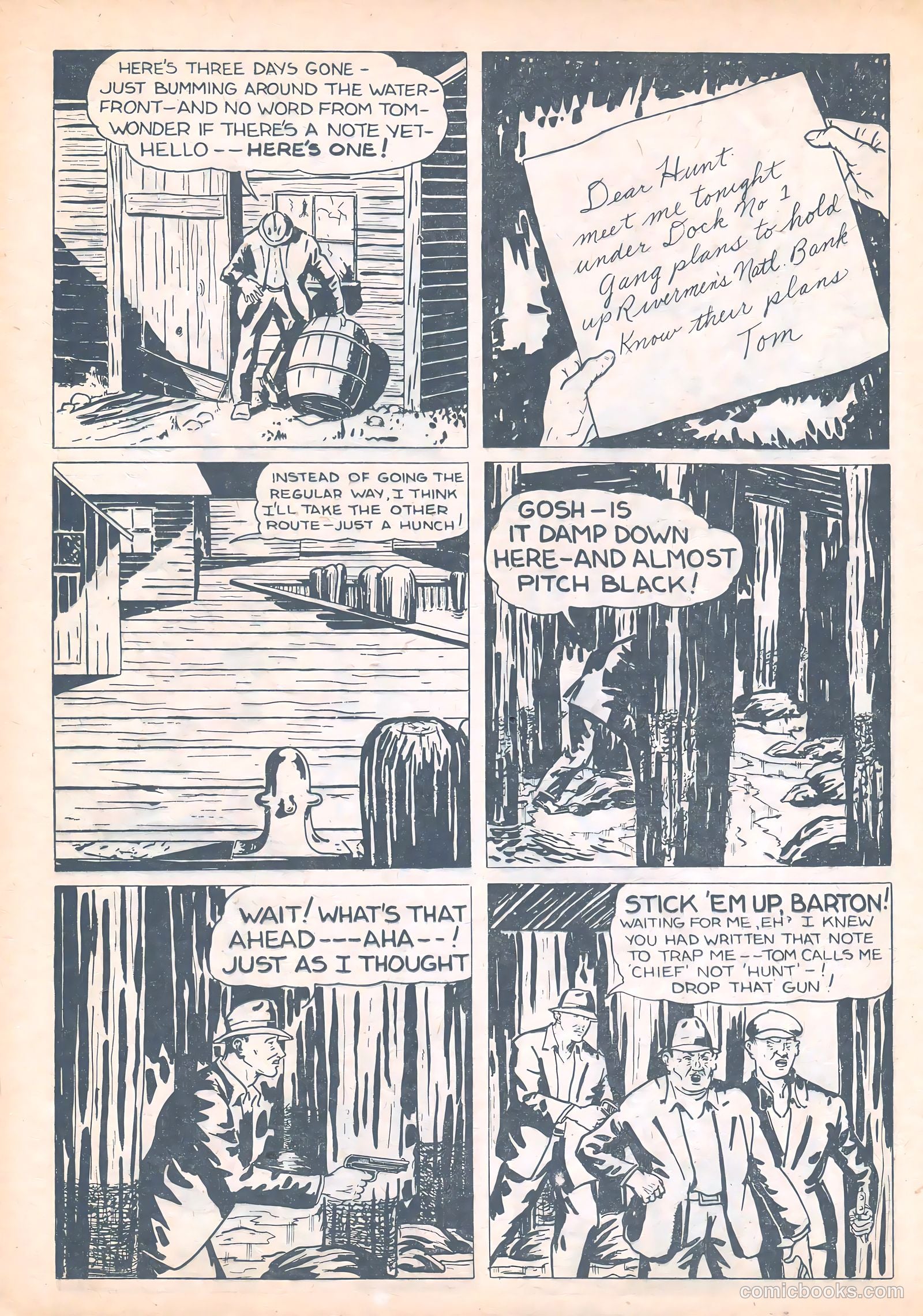 Keen Detective Funnies #8 (1939) — page 22 of 68