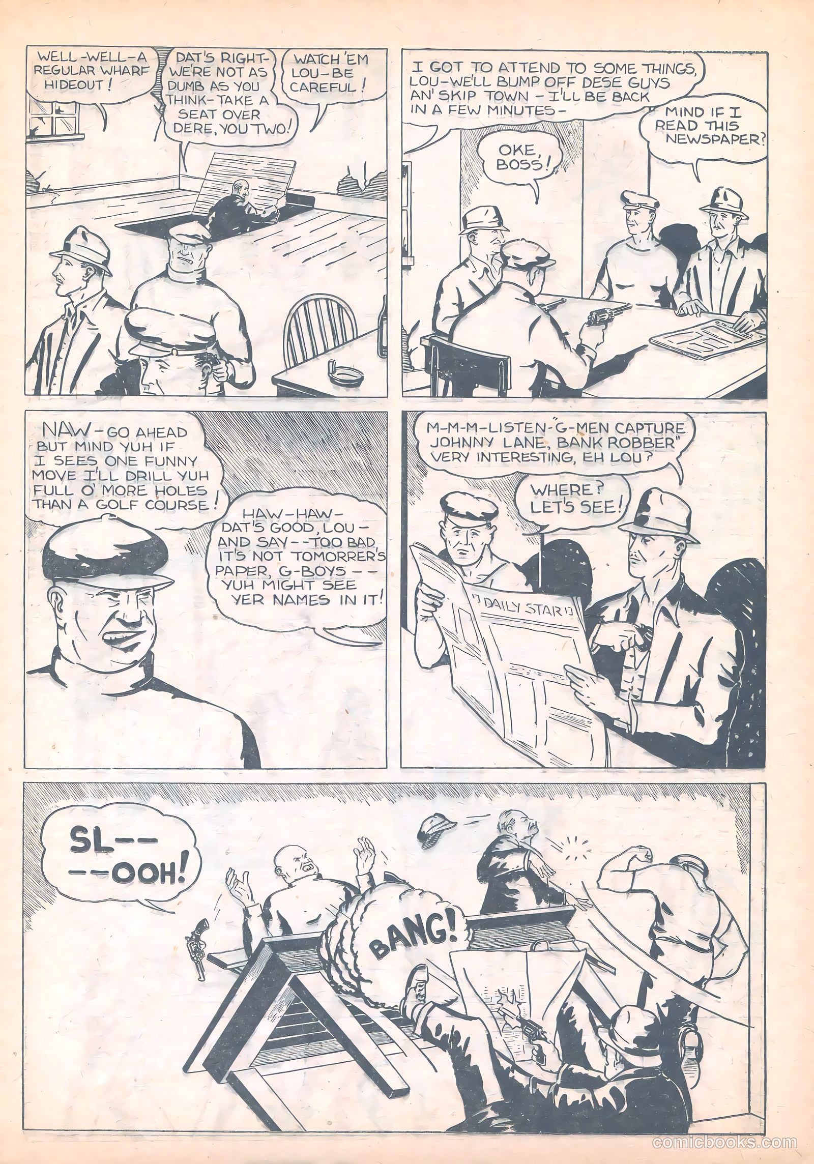 Keen Detective Funnies #8 (1939) — page 25 of 68