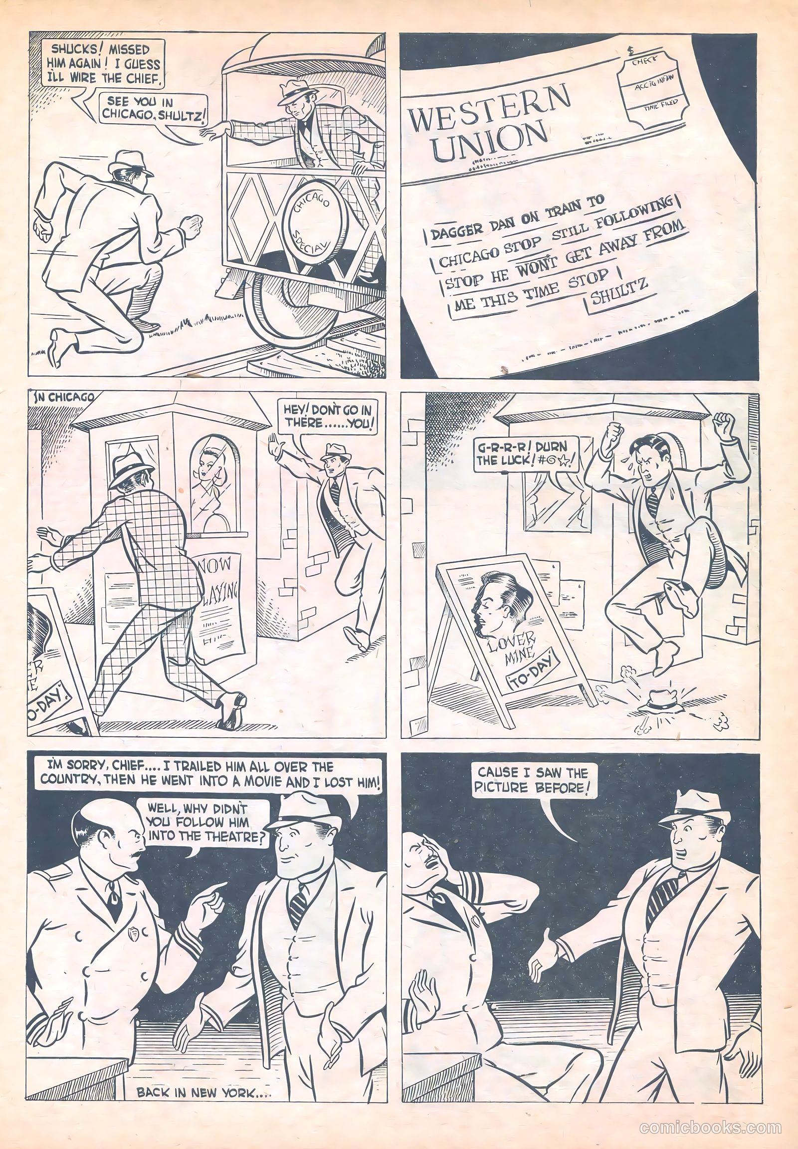 Keen Detective Funnies #8 (1939) — page 29 of 68