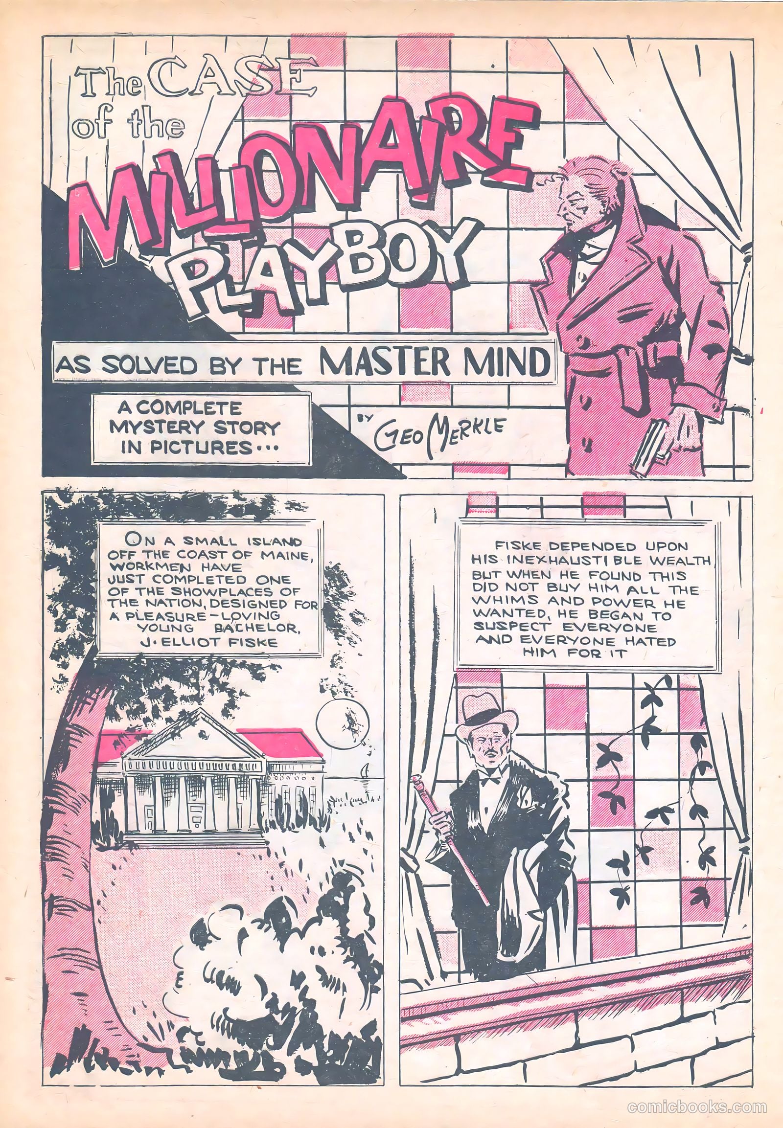 Keen Detective Funnies #8 (1939) — page 30 of 68