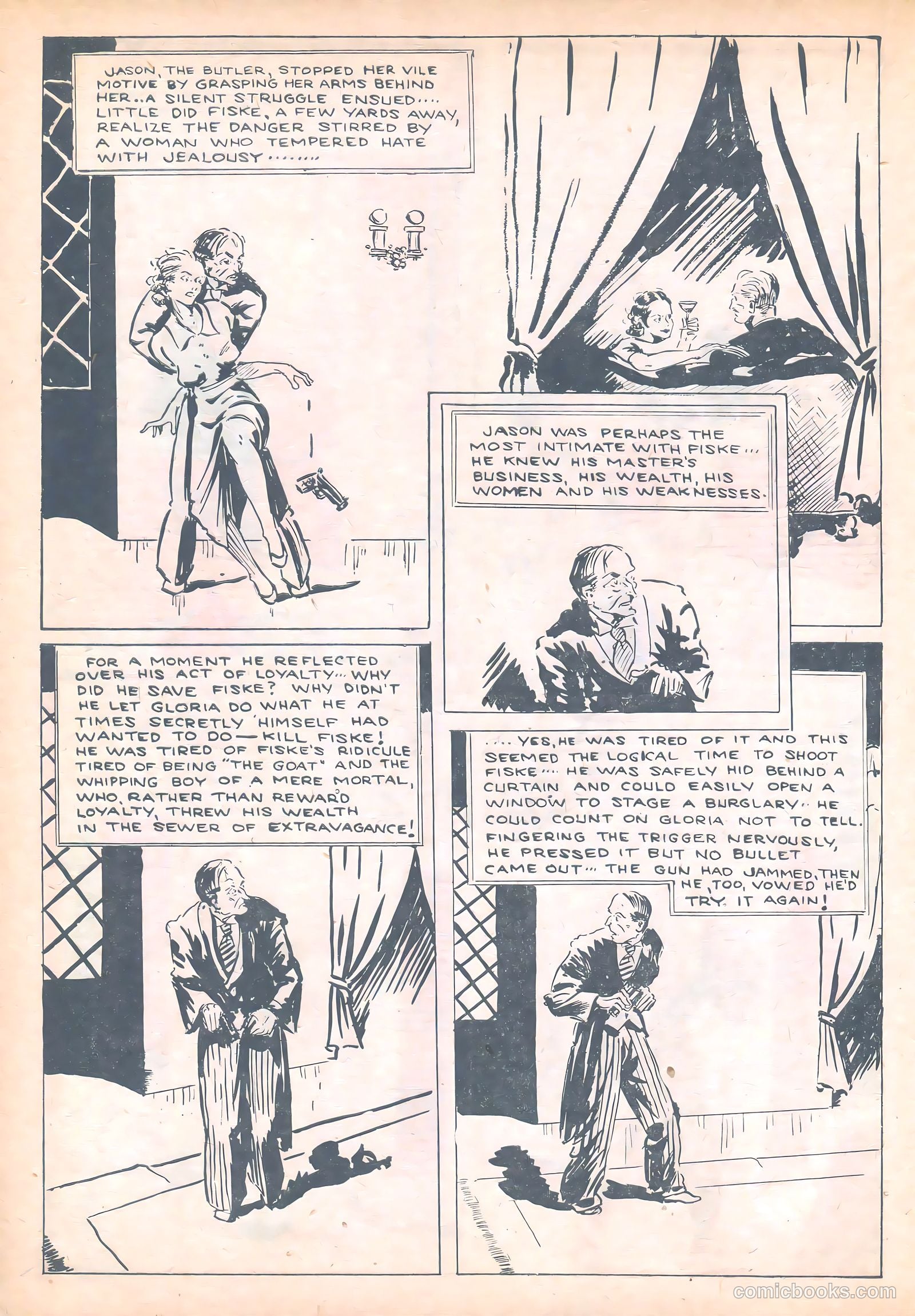 Keen Detective Funnies #8 (1939) — page 32 of 68