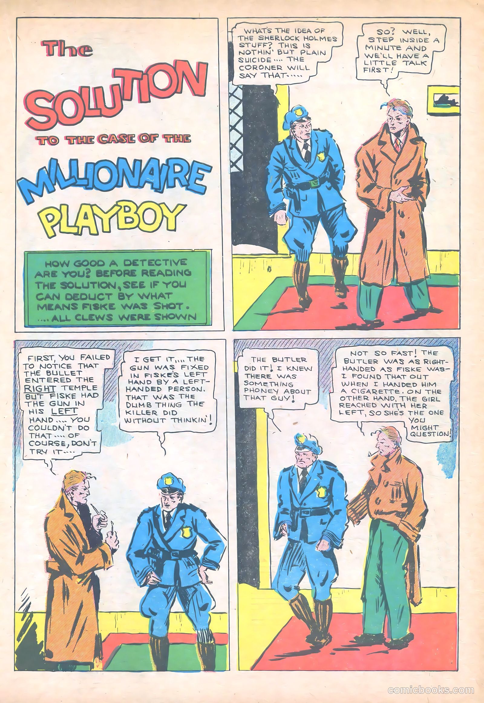 Keen Detective Funnies #8 (1939) — page 35 of 68