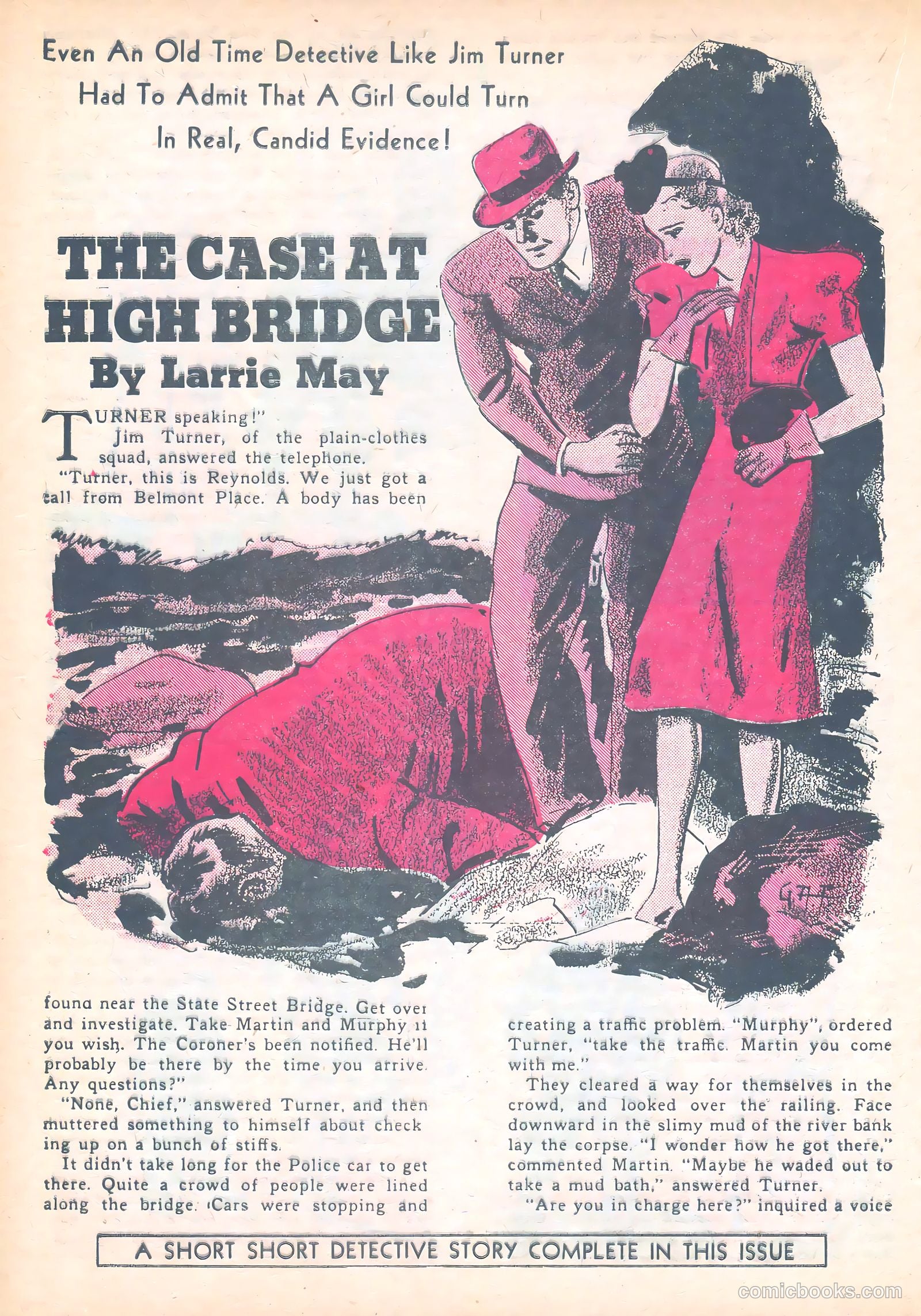 Keen Detective Funnies #8 (1939) — page 36 of 68