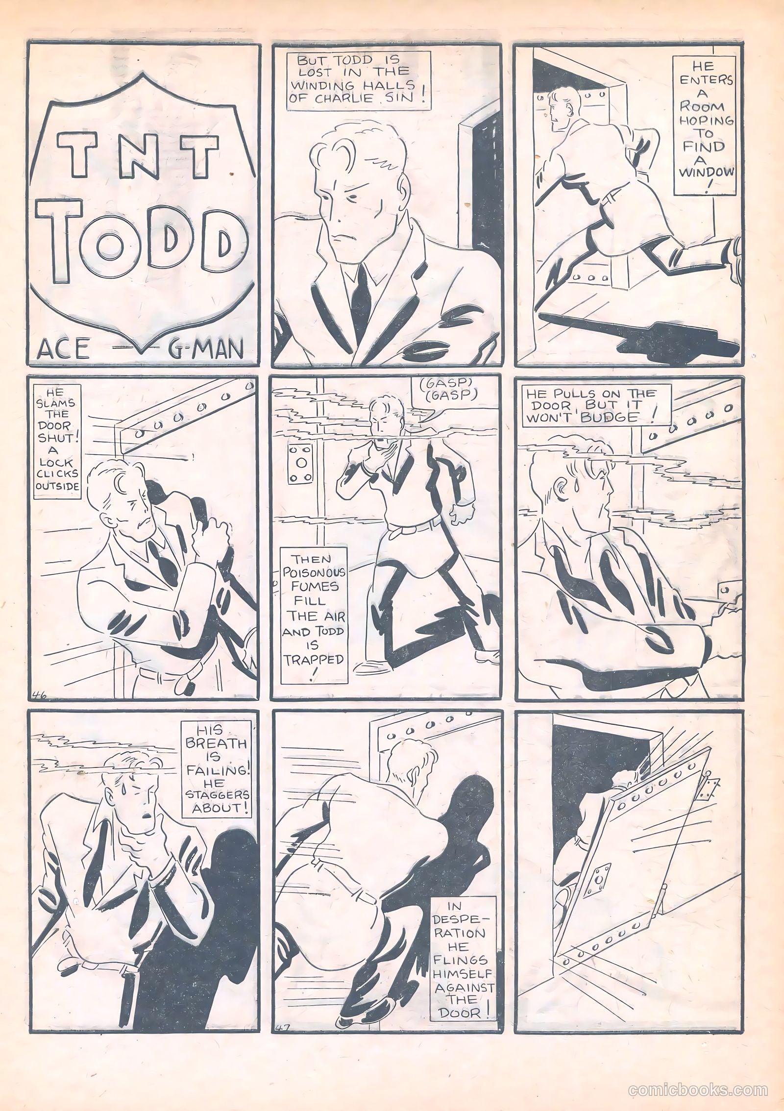 Keen Detective Funnies #8 (1939) — page 41 of 68