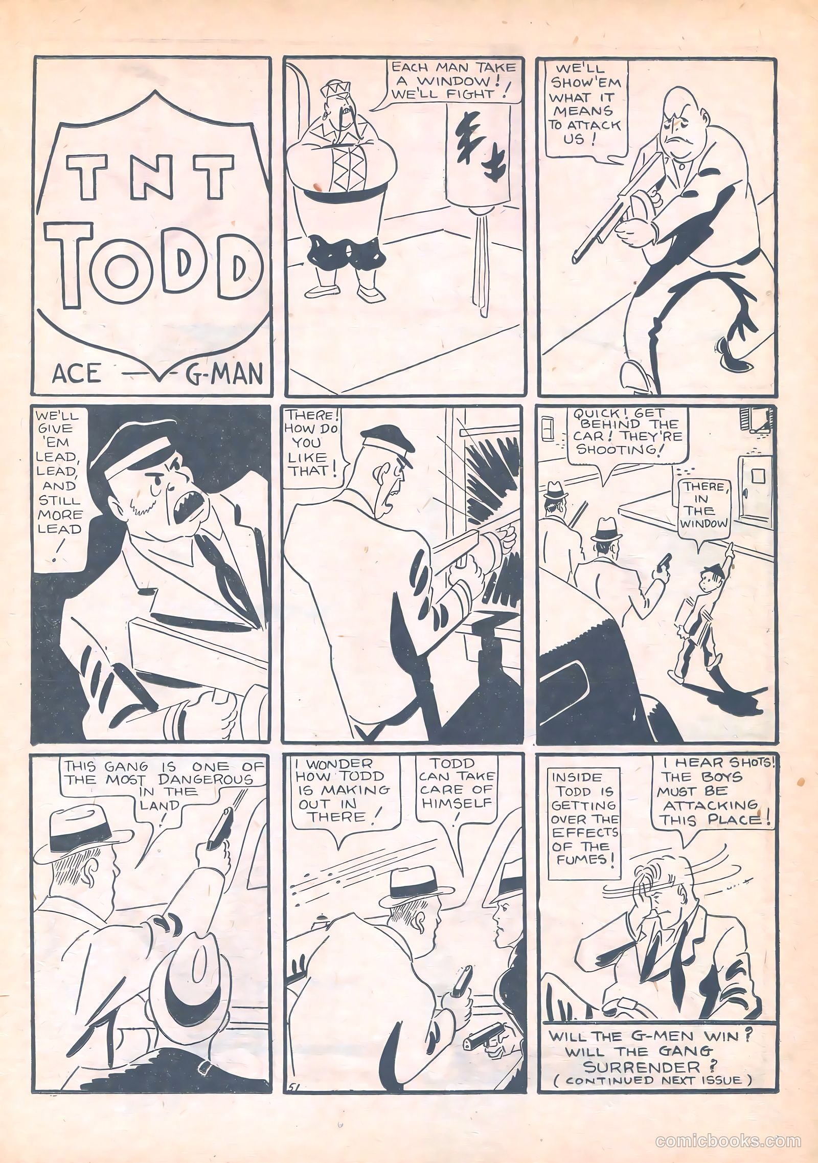 Keen Detective Funnies #8 (1939) — page 43 of 68