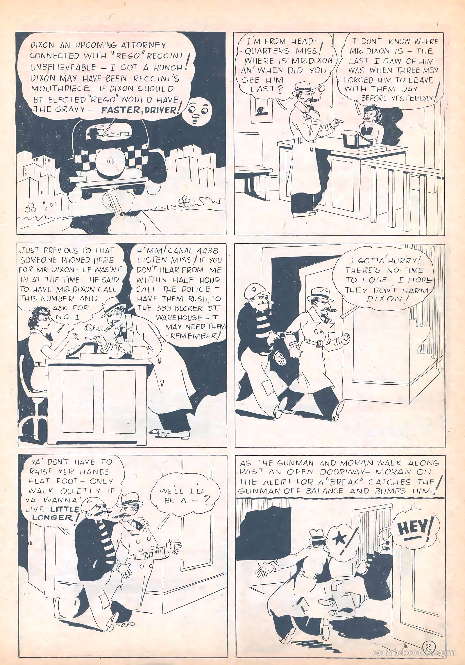 Keen Detective Funnies #8 (1939) — page 45 of 68