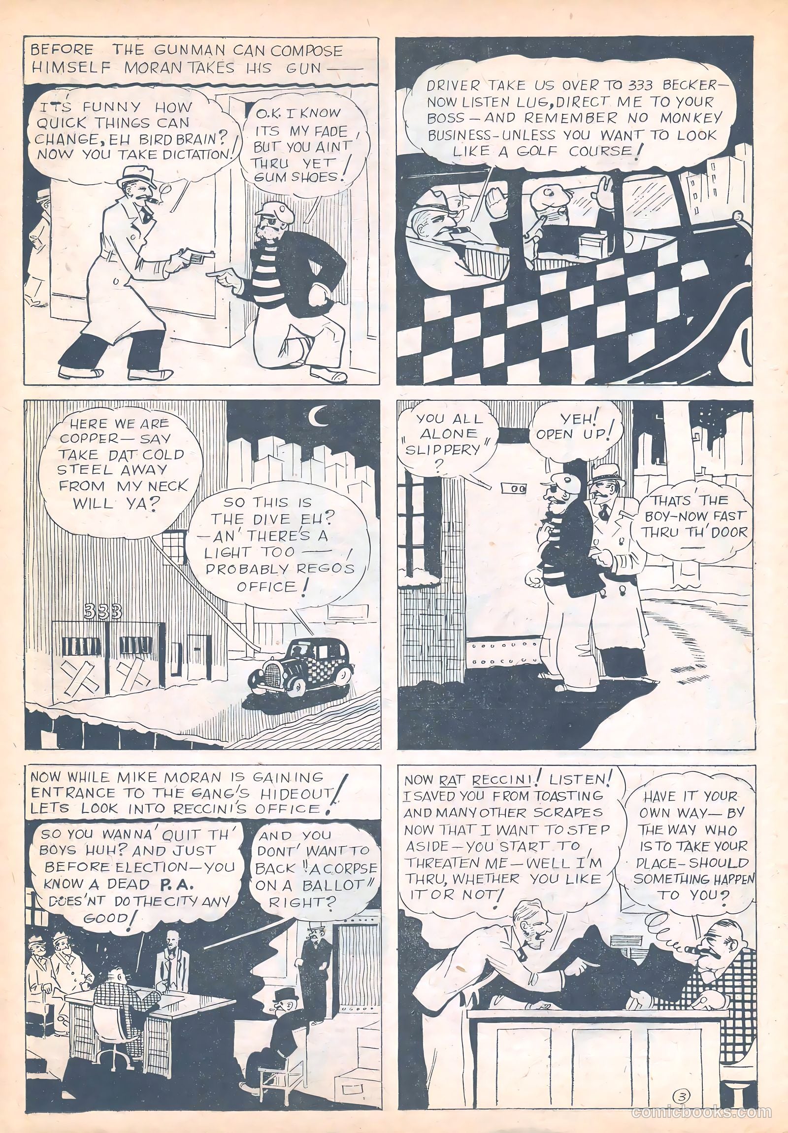 Keen Detective Funnies #8 (1939) — page 46 of 68