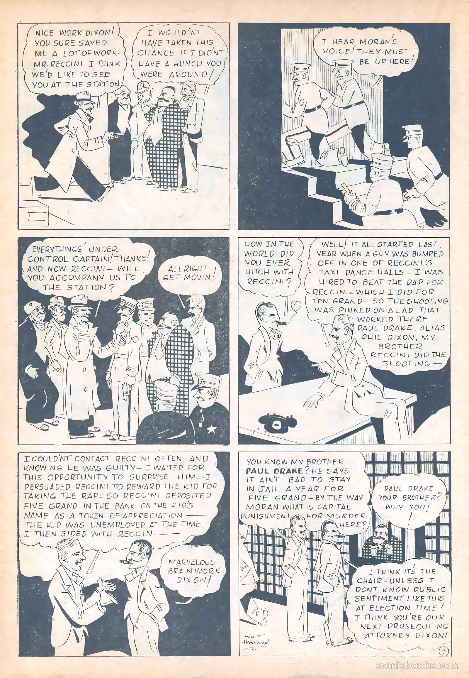 Keen Detective Funnies #8 (1939) — page 50 of 68
