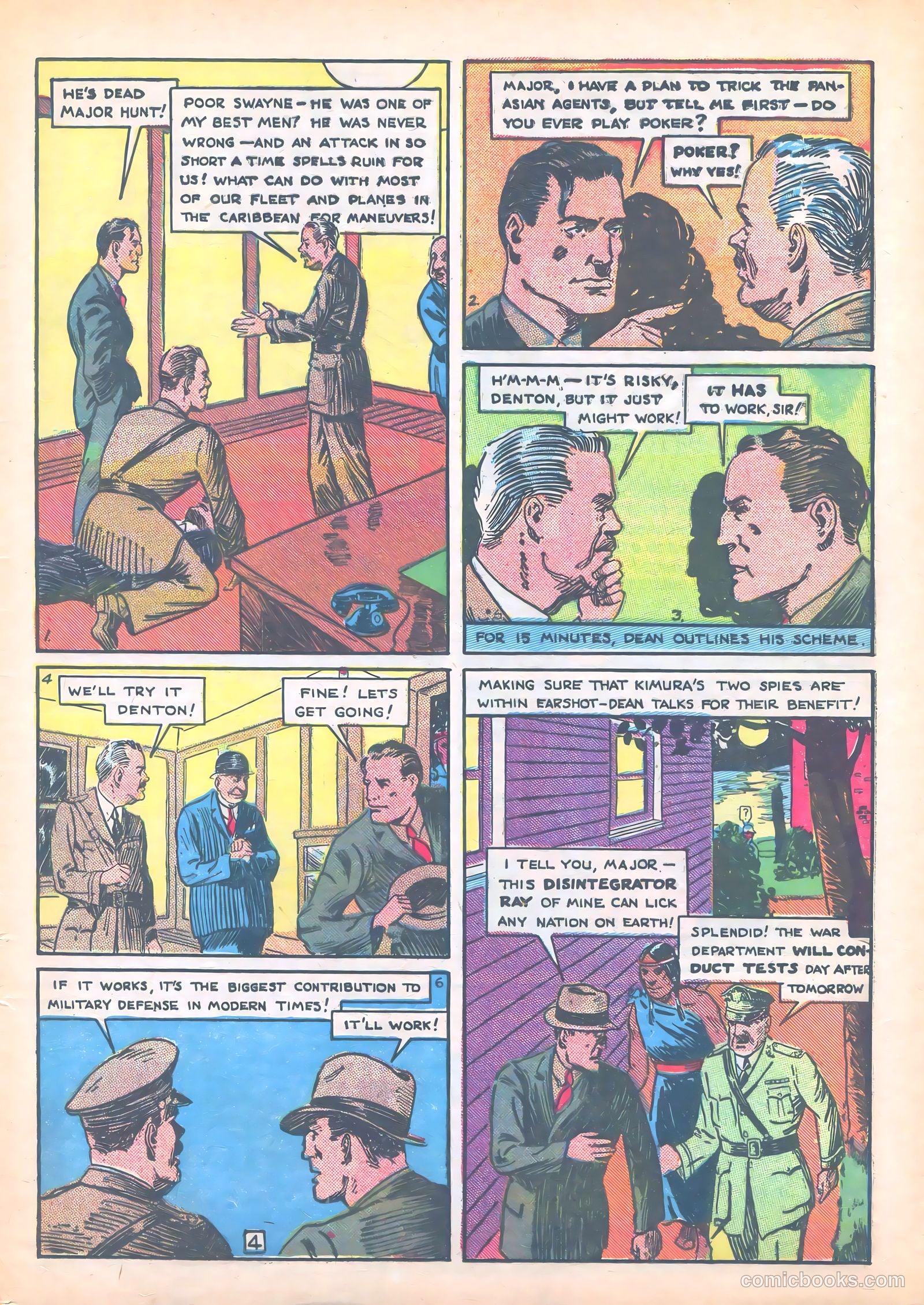 Keen Detective Funnies #8 (1939) — page 61 of 68