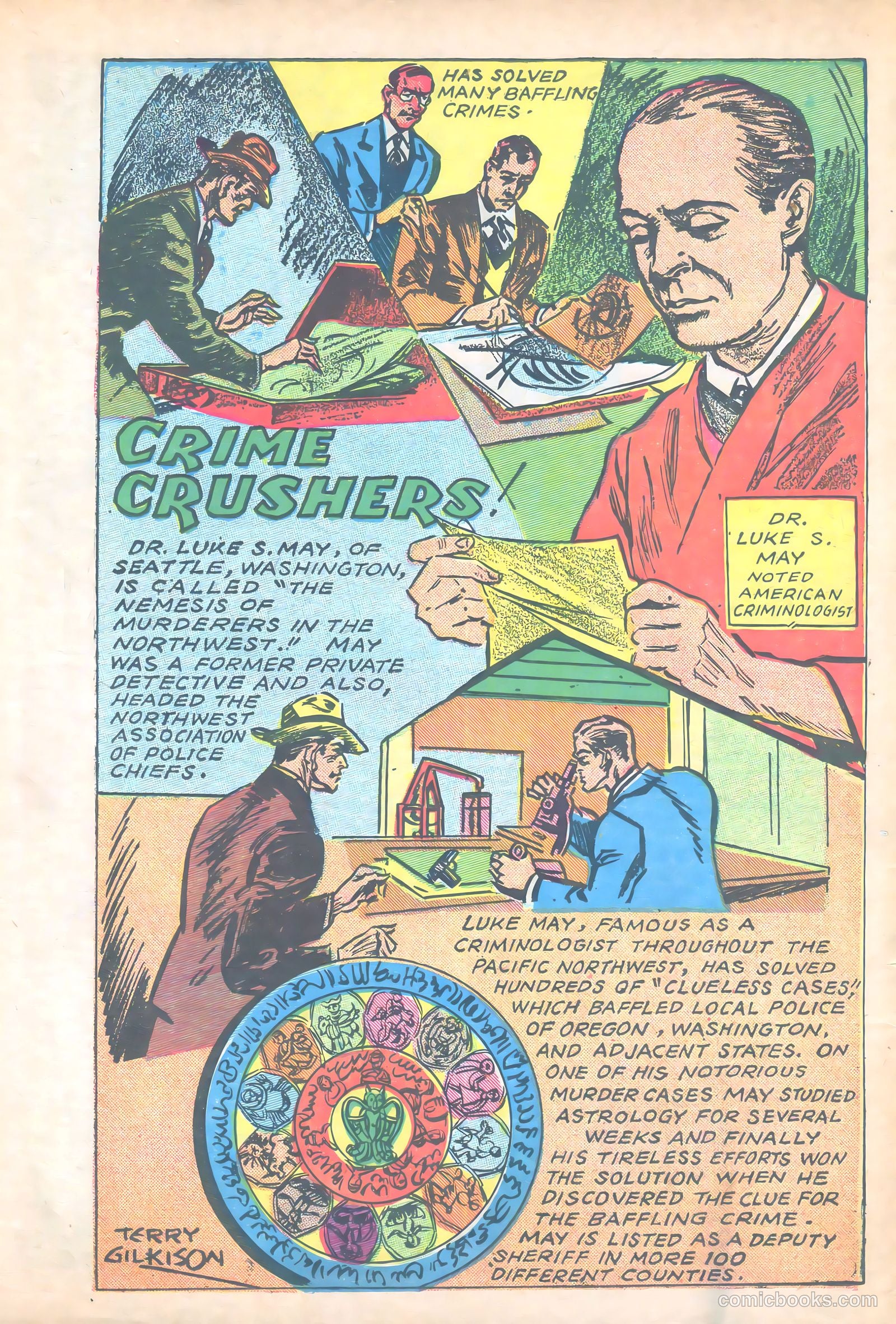 Keen Detective Funnies #8 (1939) — page 66 of 68