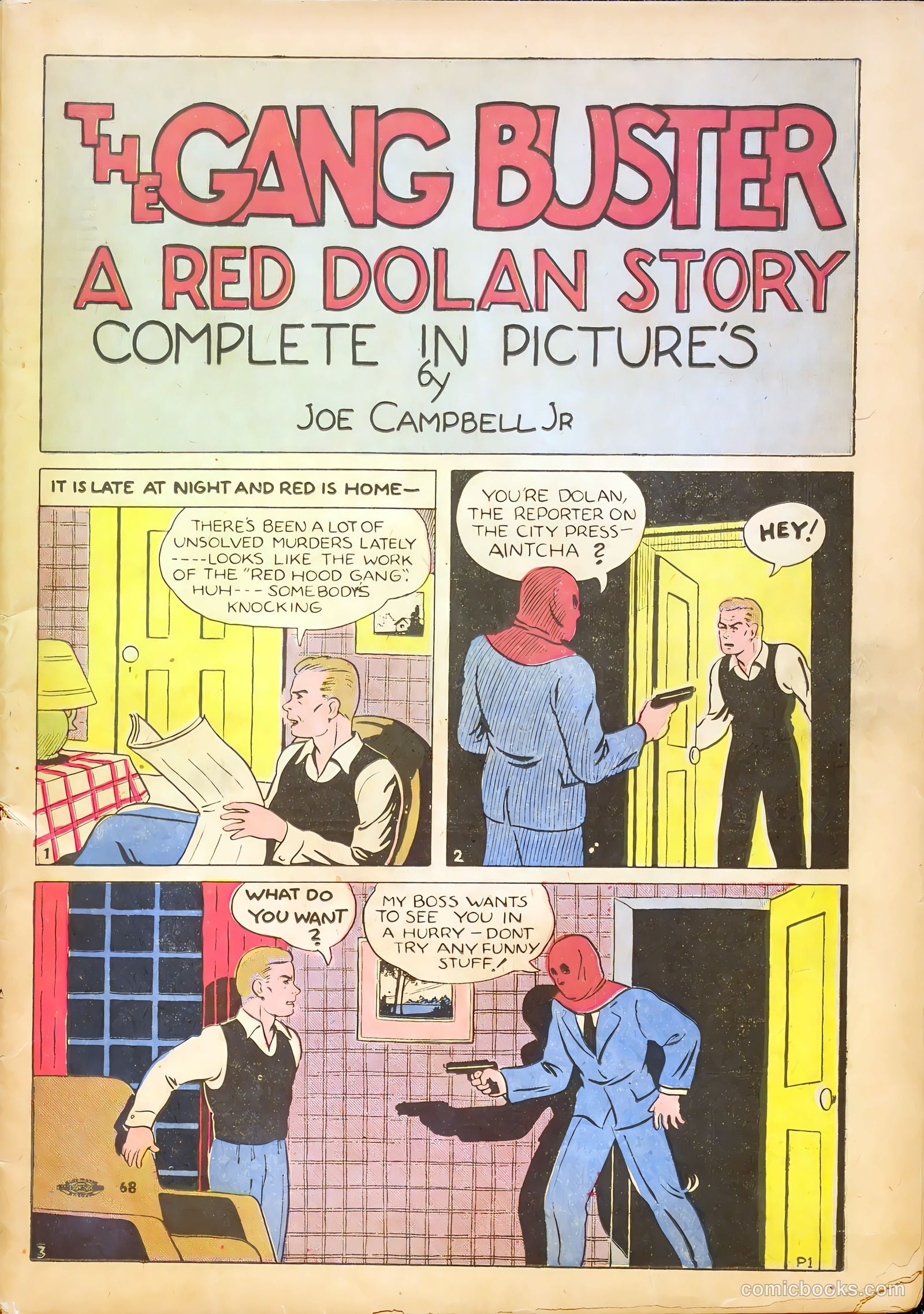 Keen Detective Funnies #9 (1938) — page 3 of 53