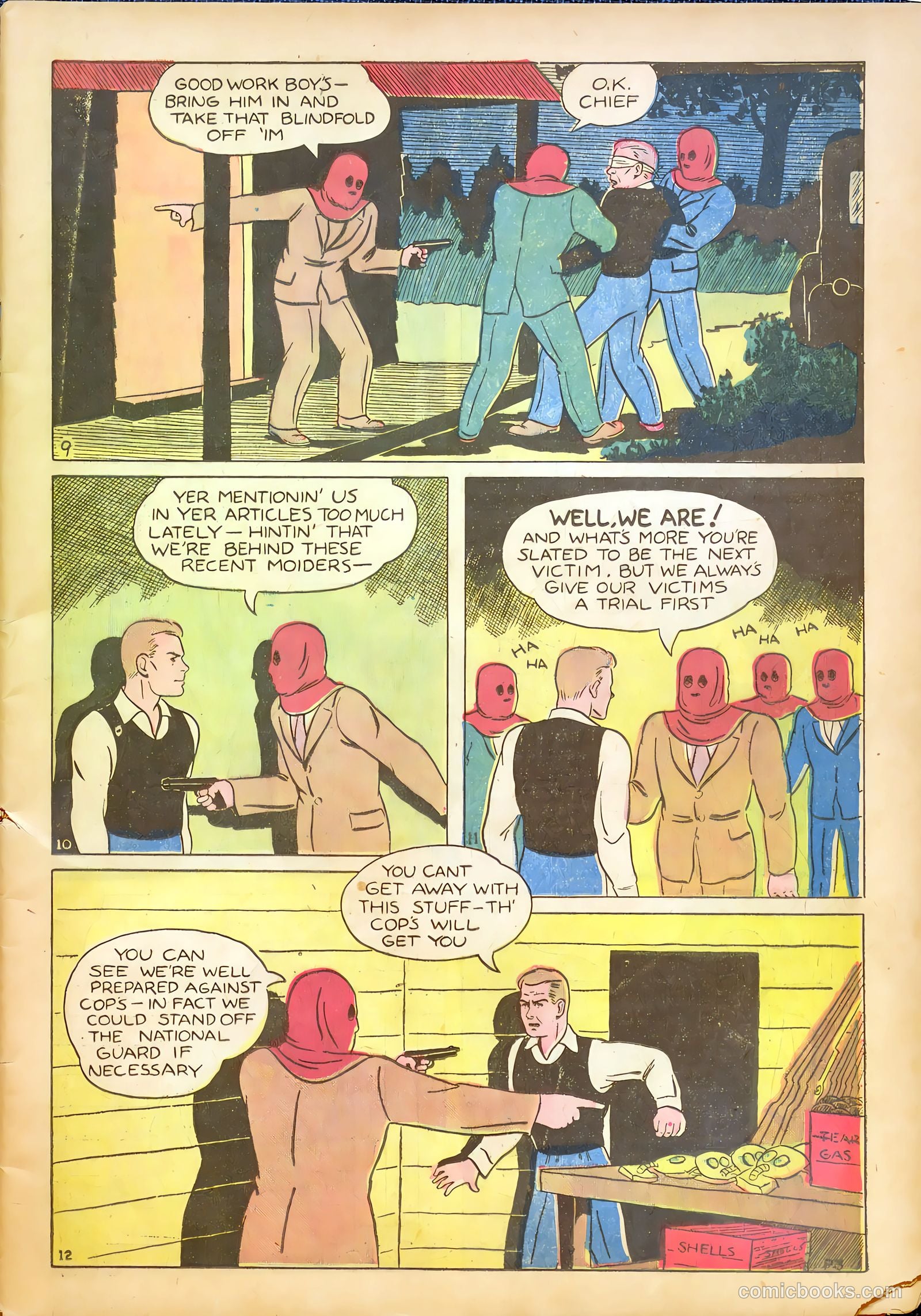 Keen Detective Funnies #9 (1938) — page 5 of 53