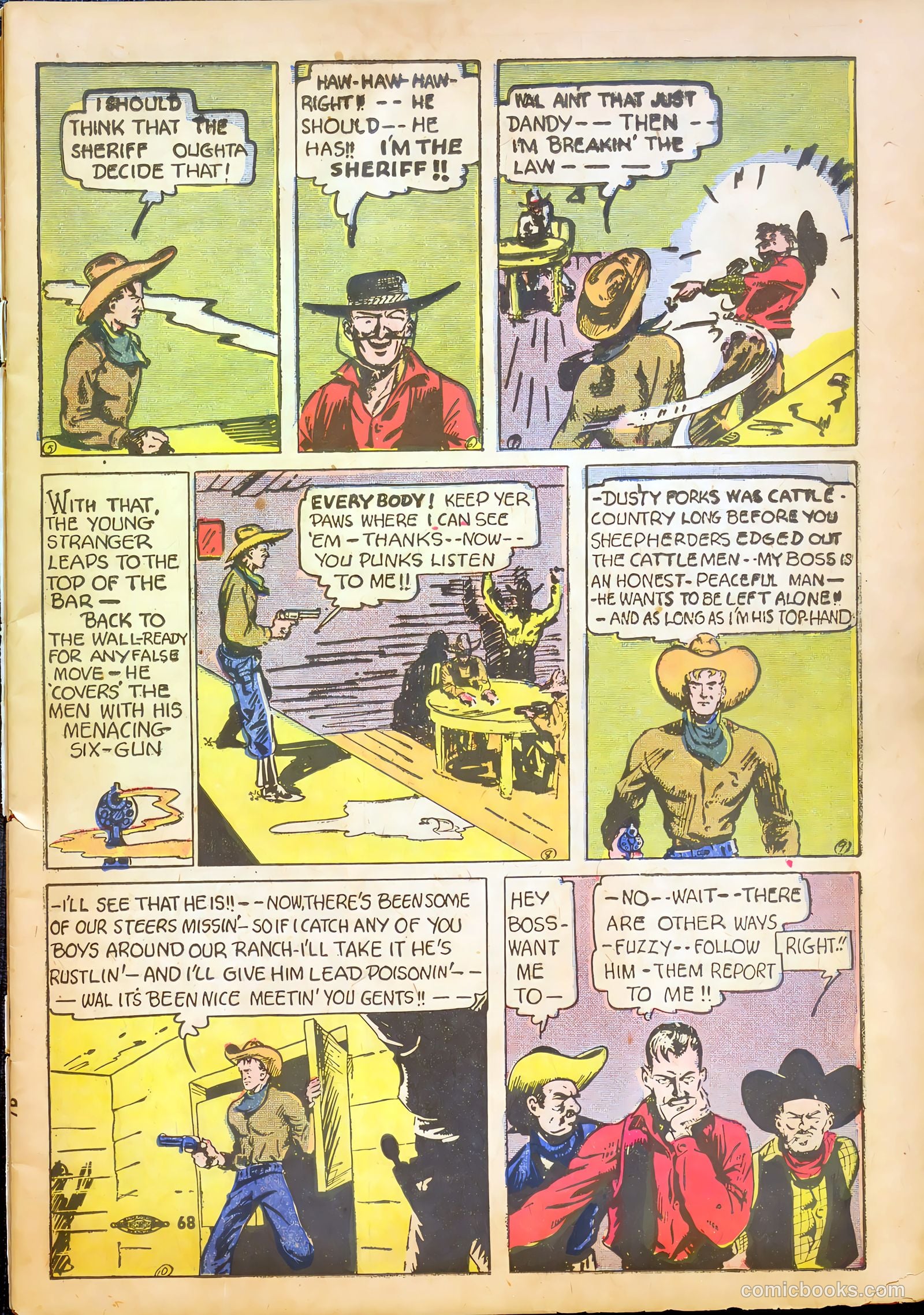Keen Detective Funnies #9 (1938) — page 11 of 53