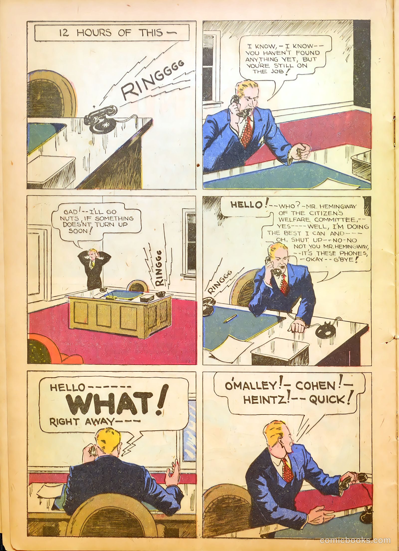 Keen Detective Funnies #9 (1938) — page 20 of 53