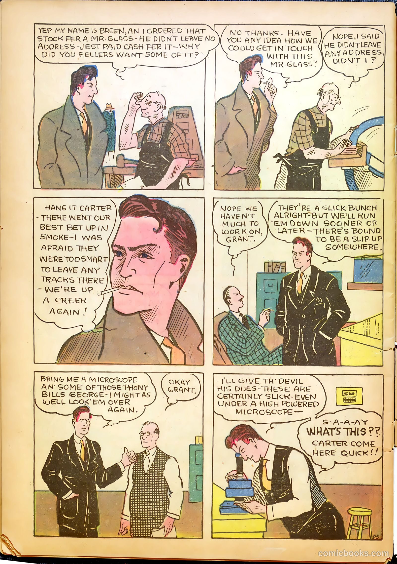 Keen Detective Funnies #9 (1938) — page 48 of 53