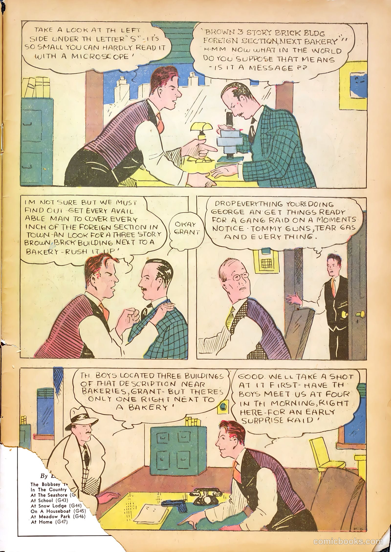 Keen Detective Funnies #9 (1938) — page 49 of 53