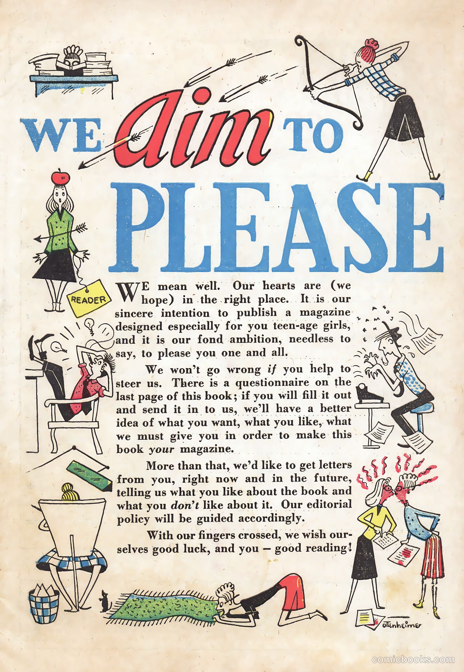 Keen Teens #3 (1947) — page 3 of 45