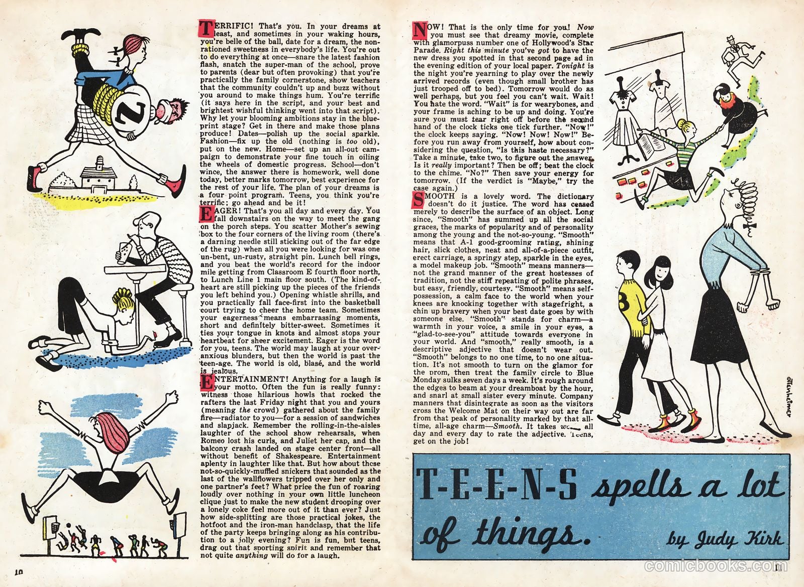 Keen Teens #3 (1947) — page 9 of 45