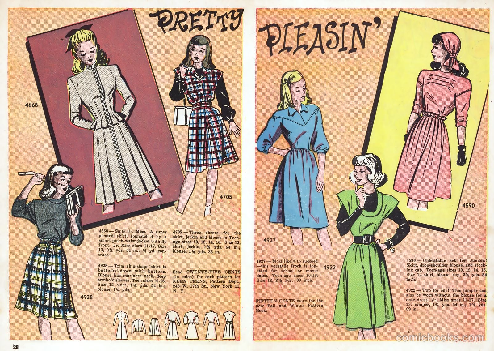 Keen Teens #3 (1947) — page 22 of 45