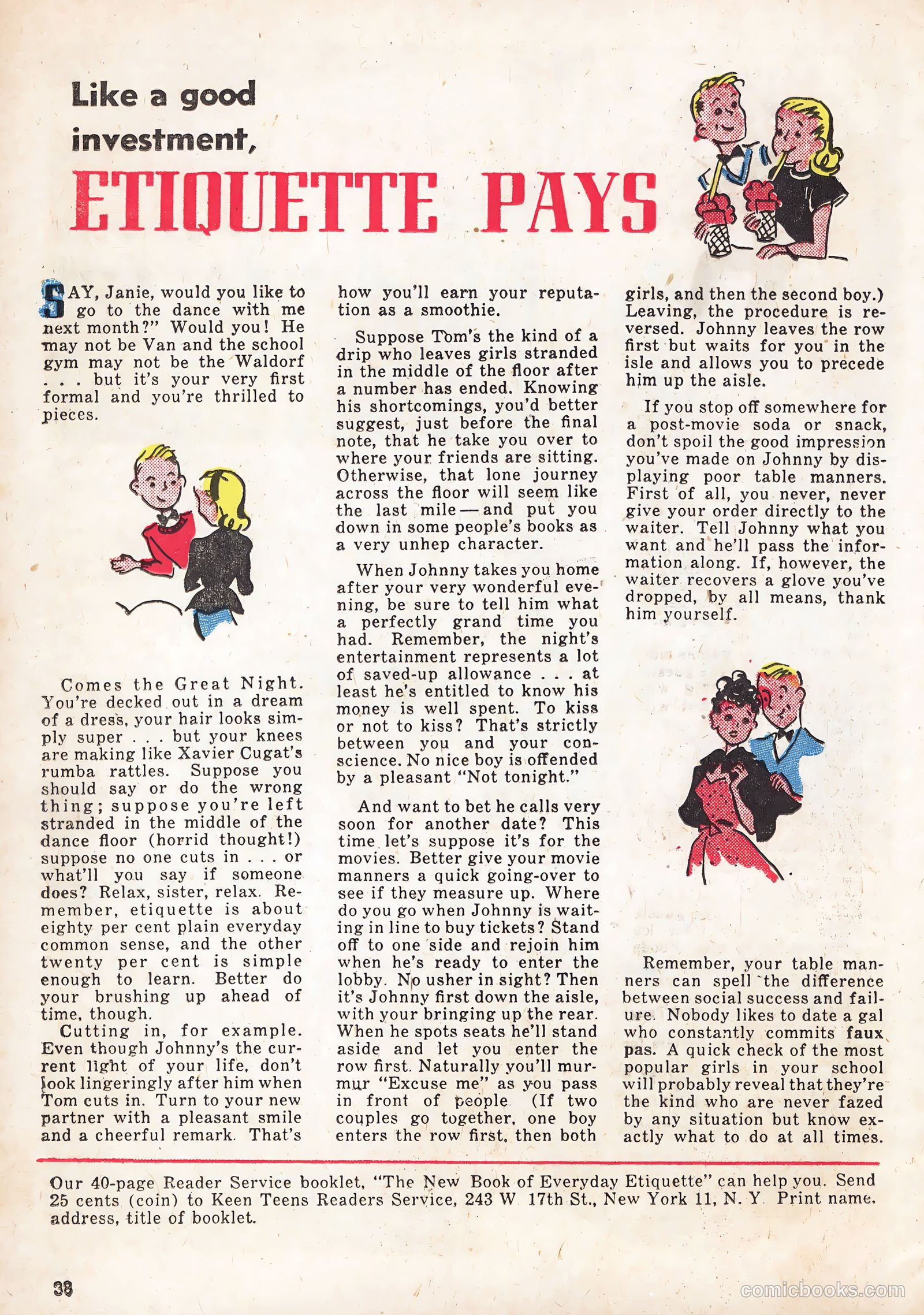 Keen Teens #3 (1947) — page 31 of 45