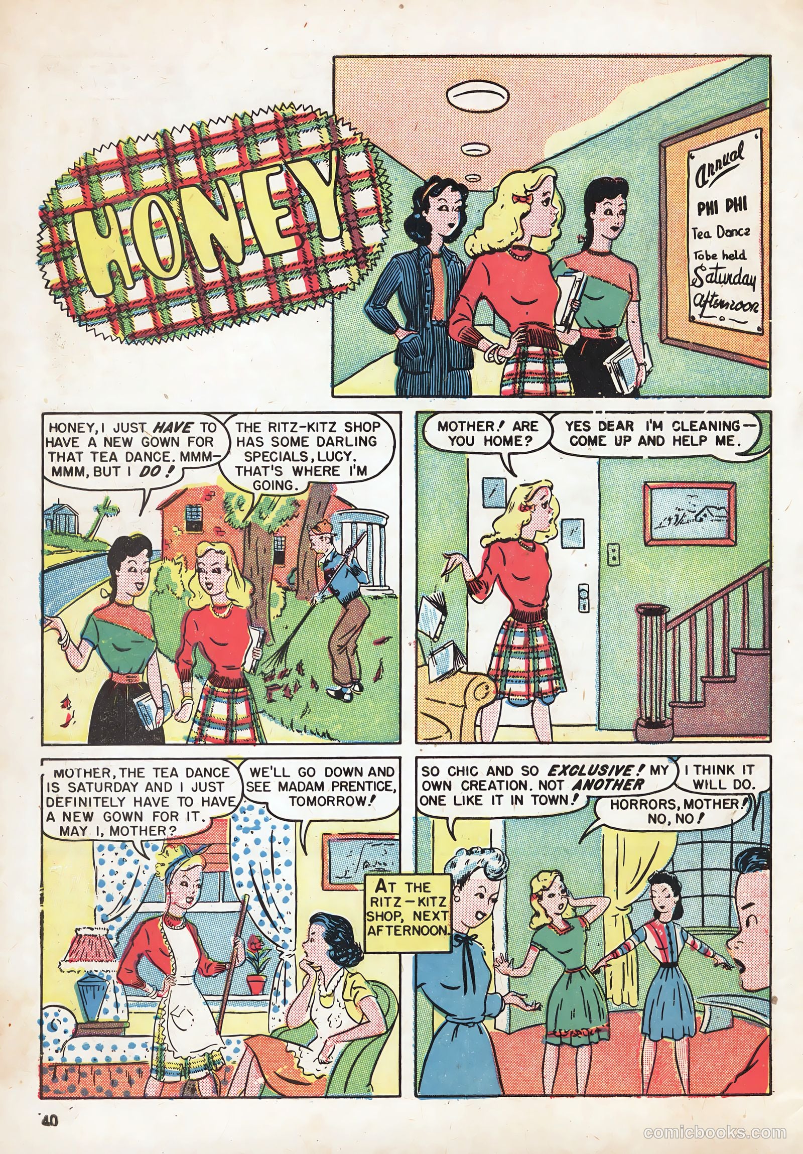 Keen Teens #3 (1947) — page 33 of 45
