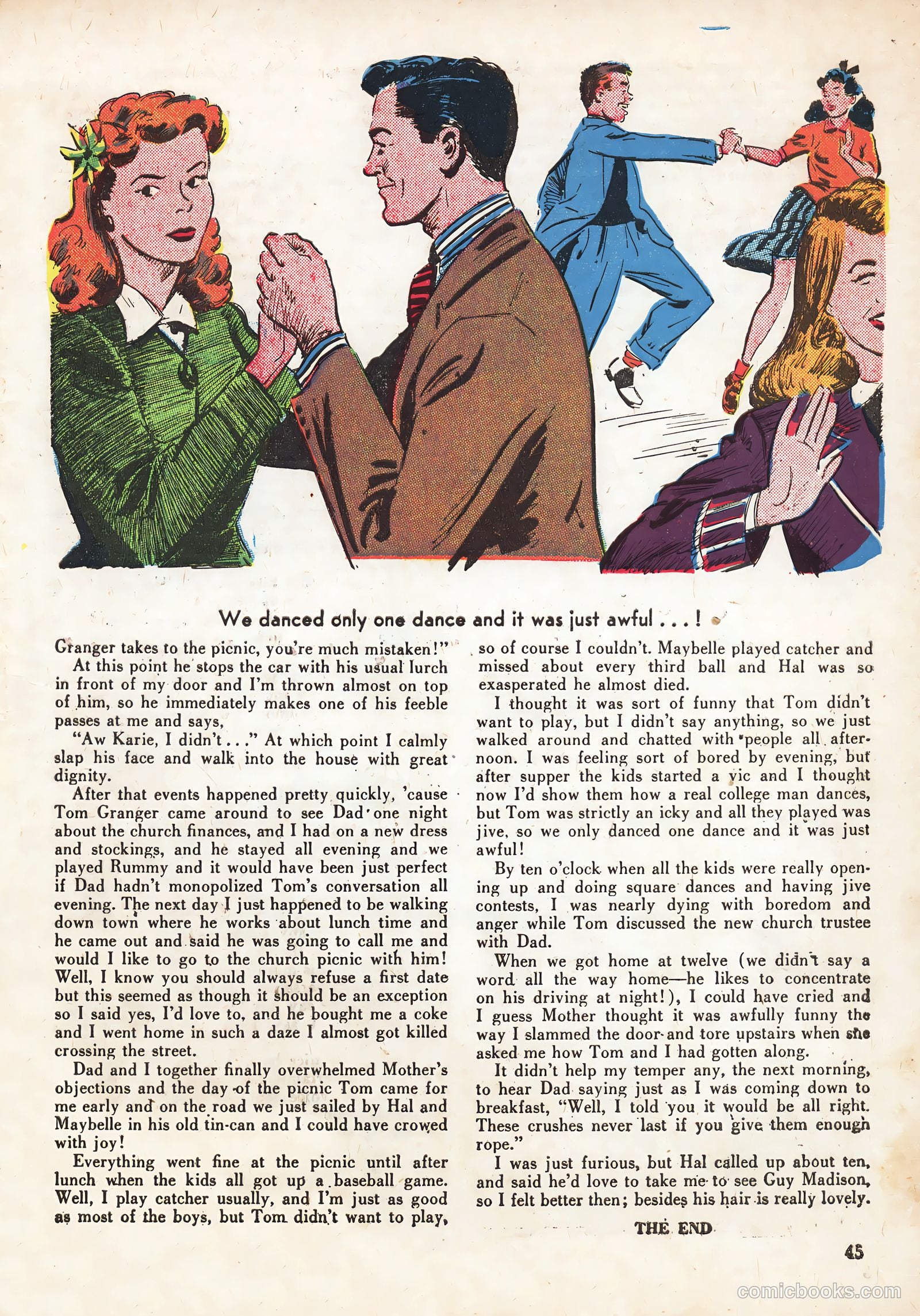 Keen Teens #3 (1947) — page 37 of 45